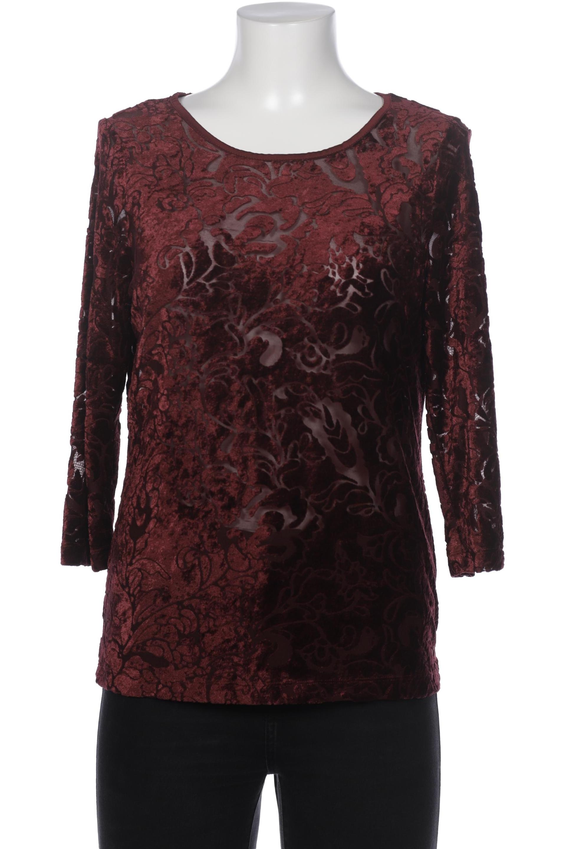 

Walbusch Damen Langarmshirt, bordeaux, Gr. 40