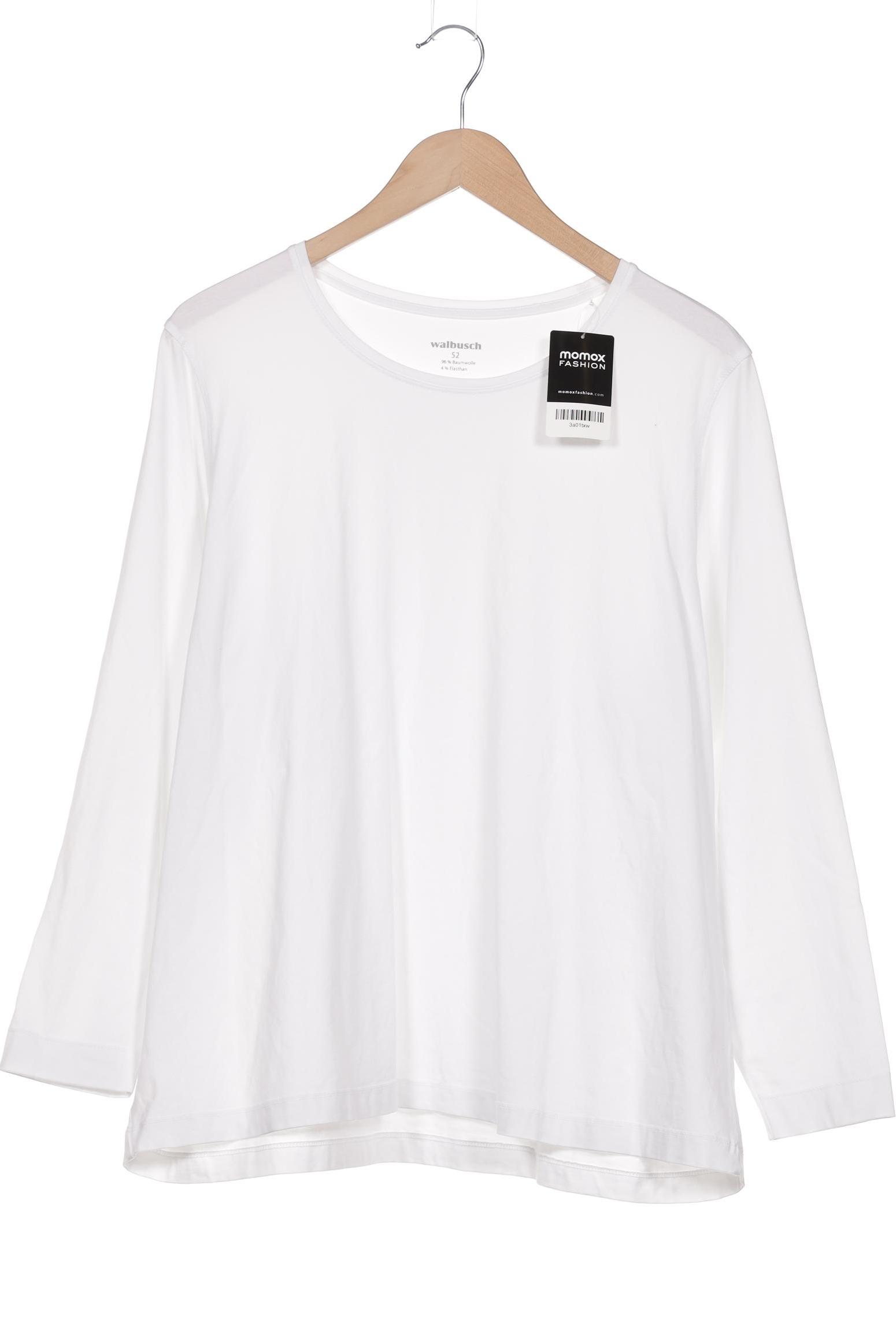 

Walbusch Damen Langarmshirt, weiß, Gr. 52