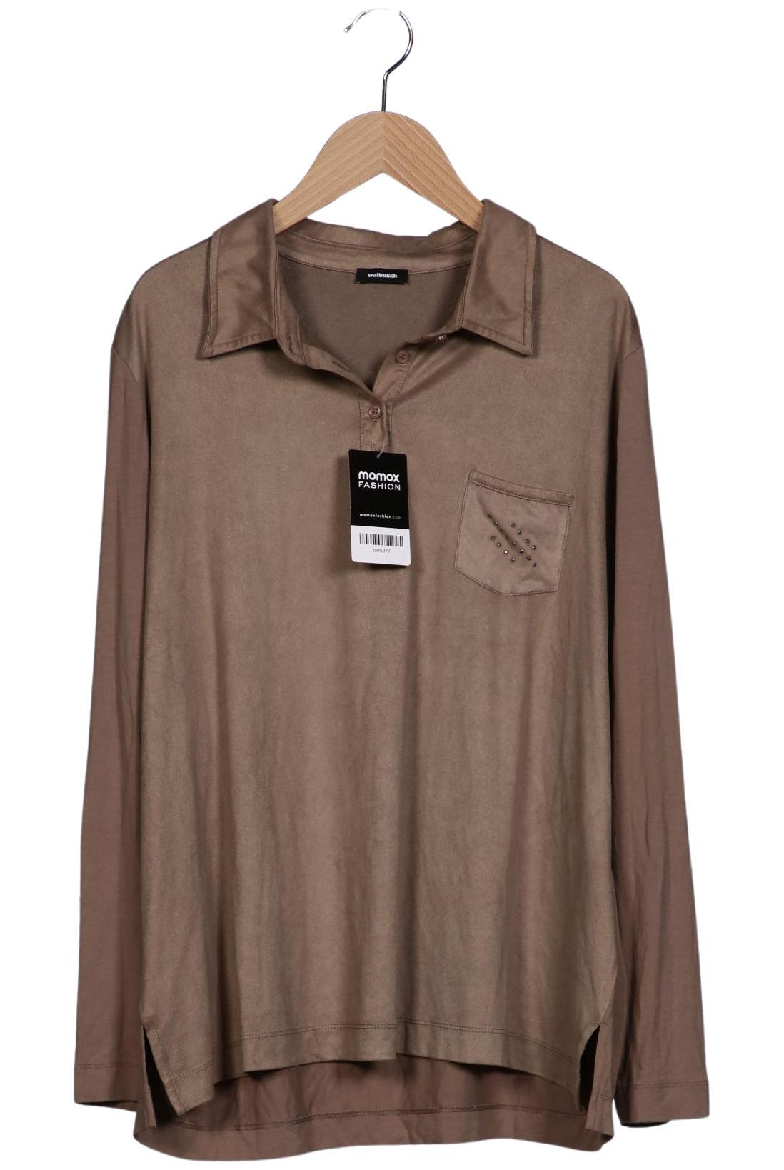 

Walbusch Damen Langarmshirt, braun, Gr. 46