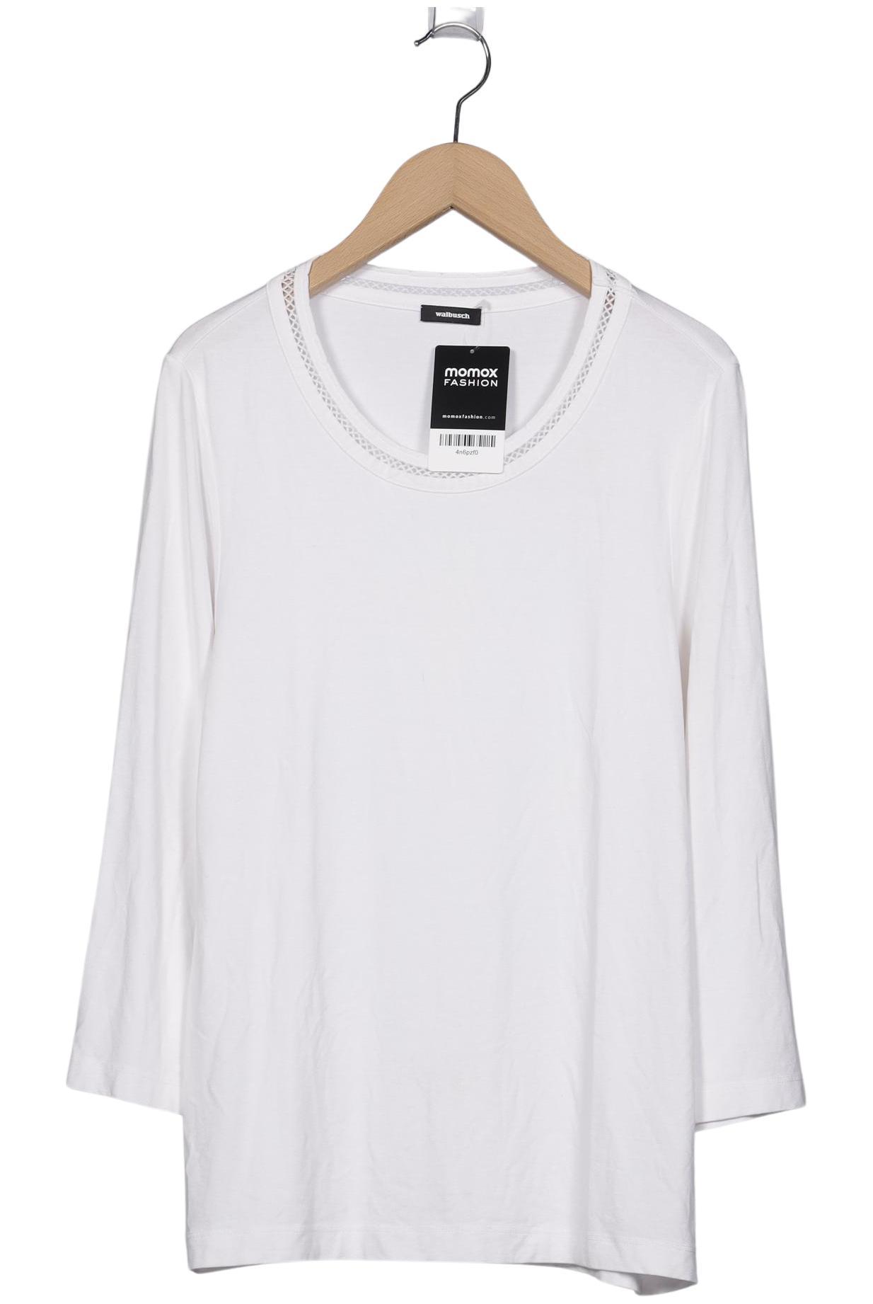 

Walbusch Damen Langarmshirt, weiß, Gr. 38