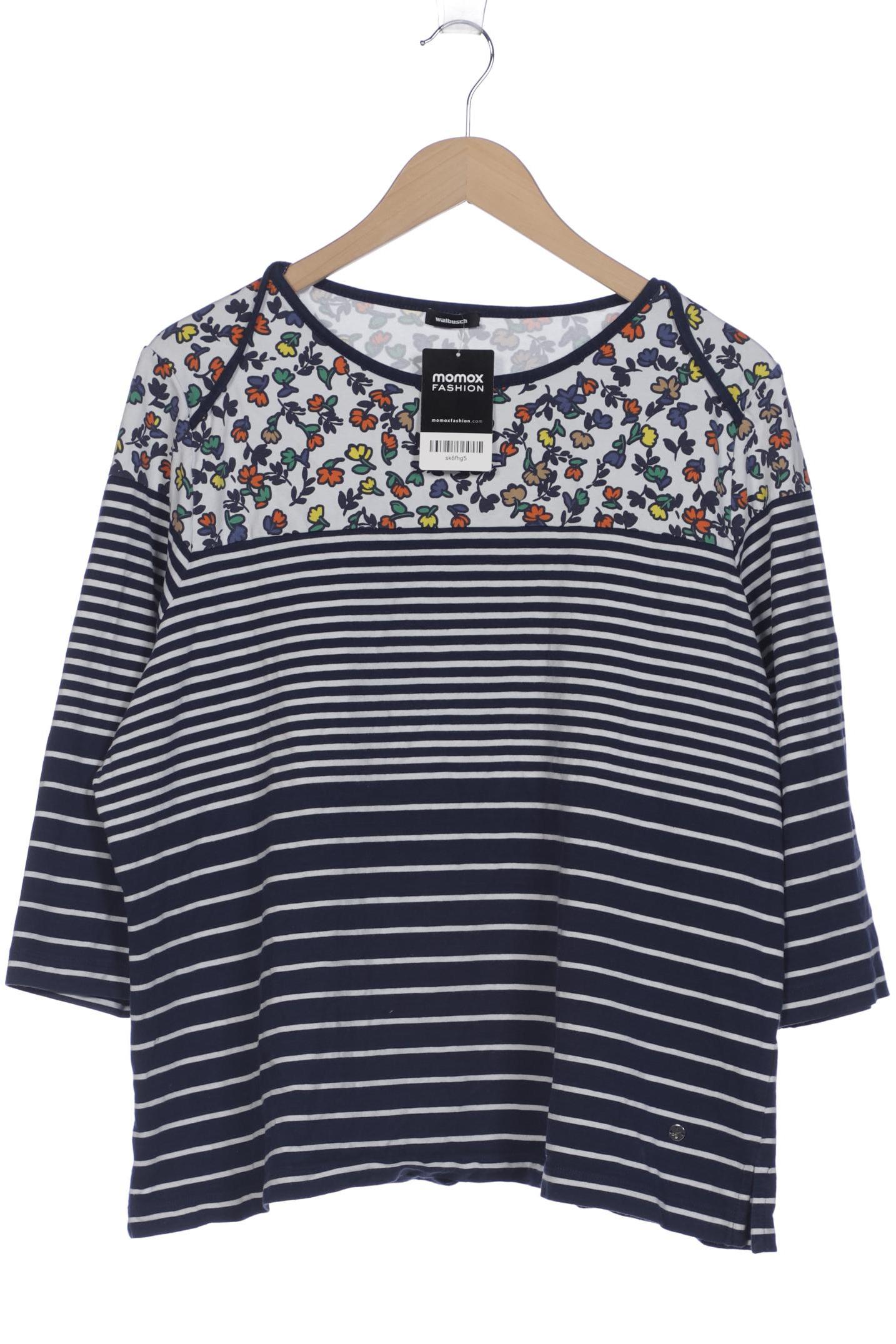 

Walbusch Damen Langarmshirt, marineblau, Gr. 48