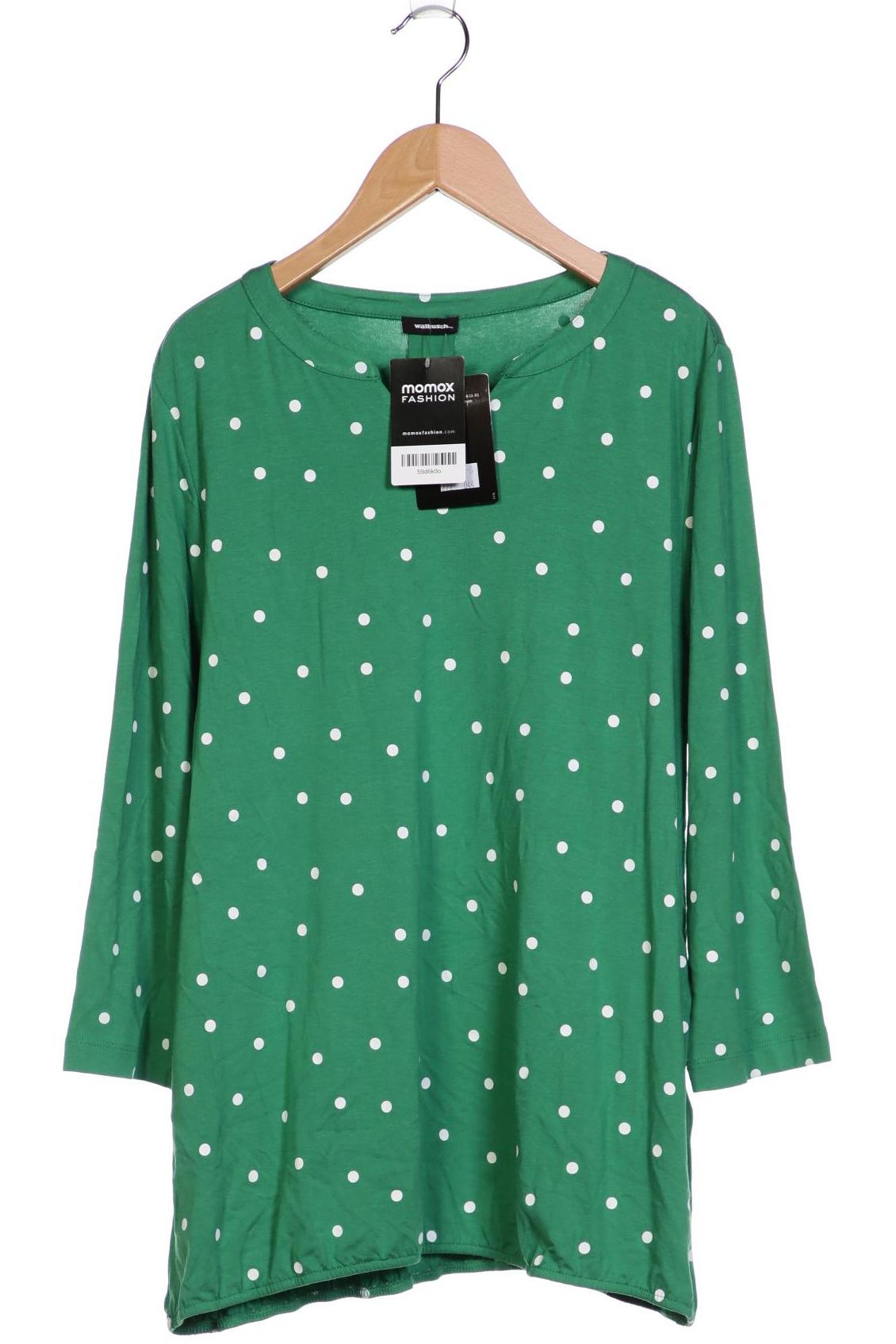 

Walbusch Damen Langarmshirt, grün, Gr. 44