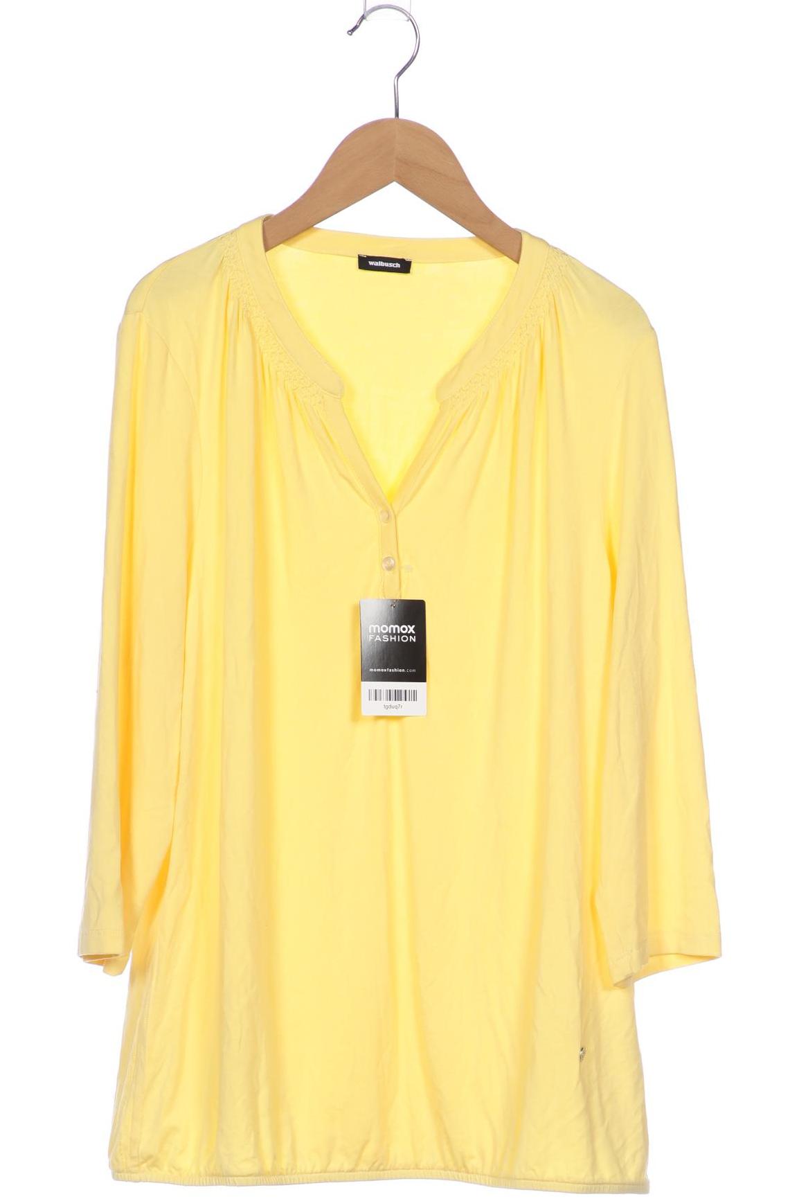 

Walbusch Damen Langarmshirt, gelb, Gr. 44