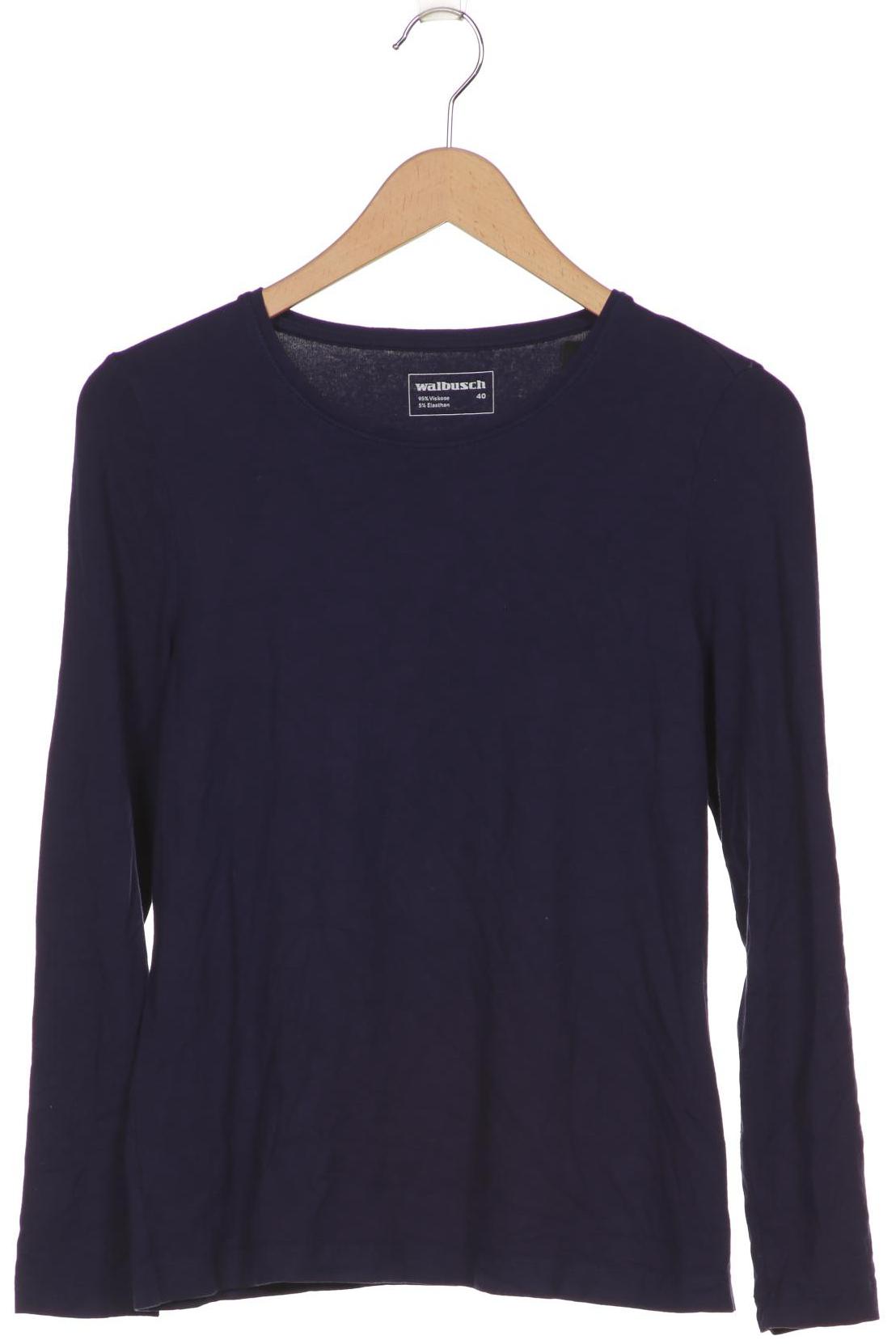 

Walbusch Damen Langarmshirt, marineblau