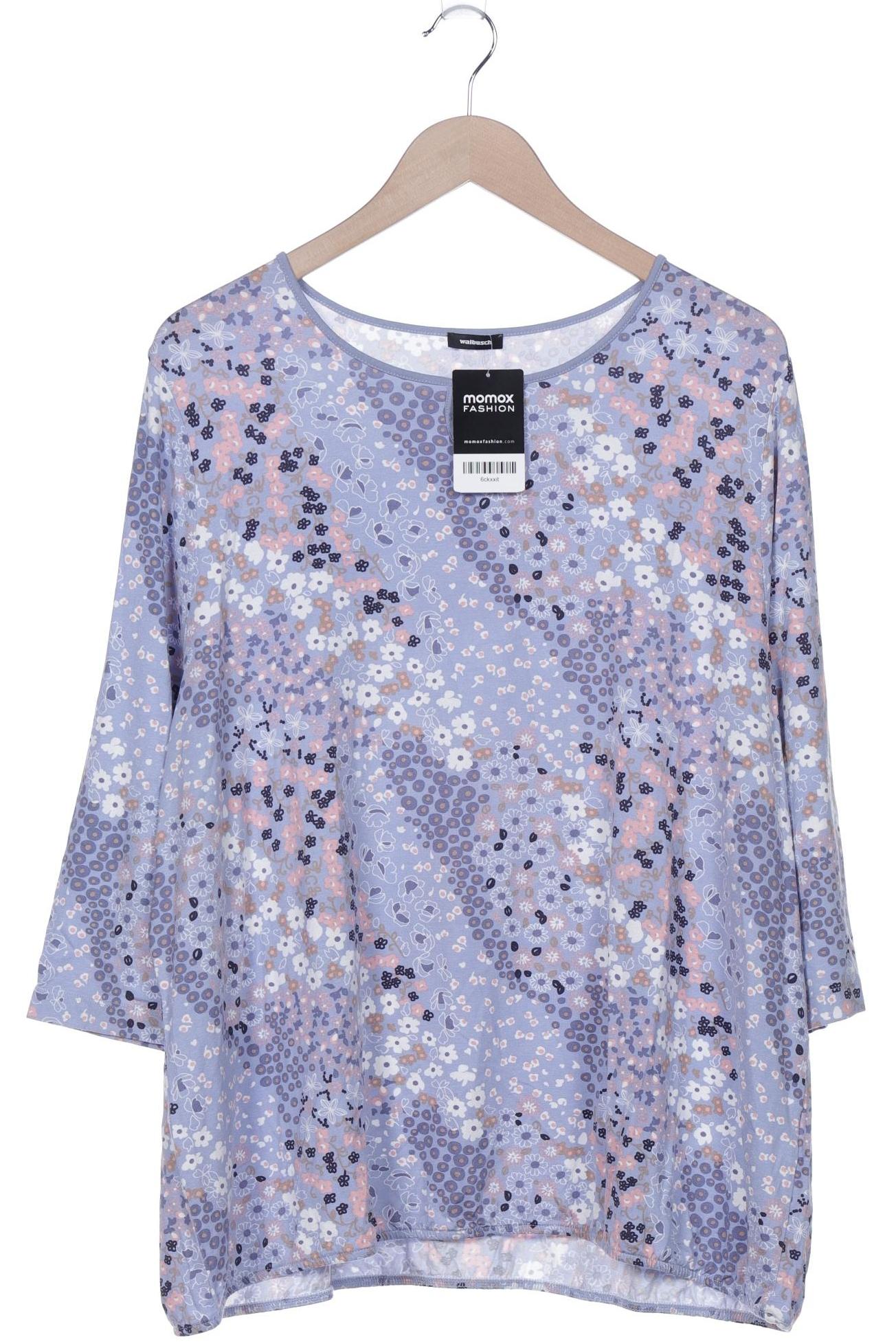 

Walbusch Damen Langarmshirt, blau, Gr. 52