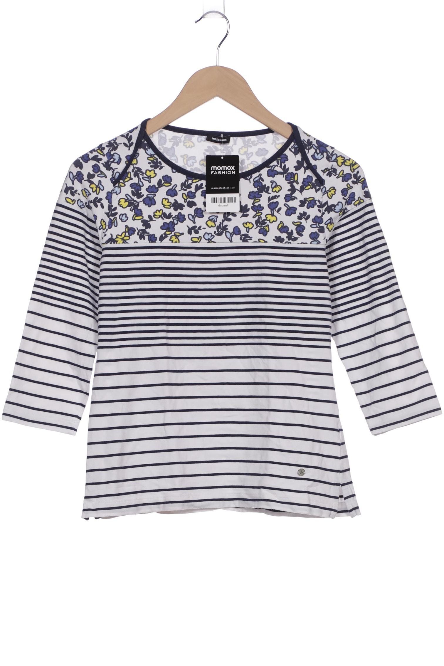 

Walbusch Damen Langarmshirt, weiß, Gr. 36