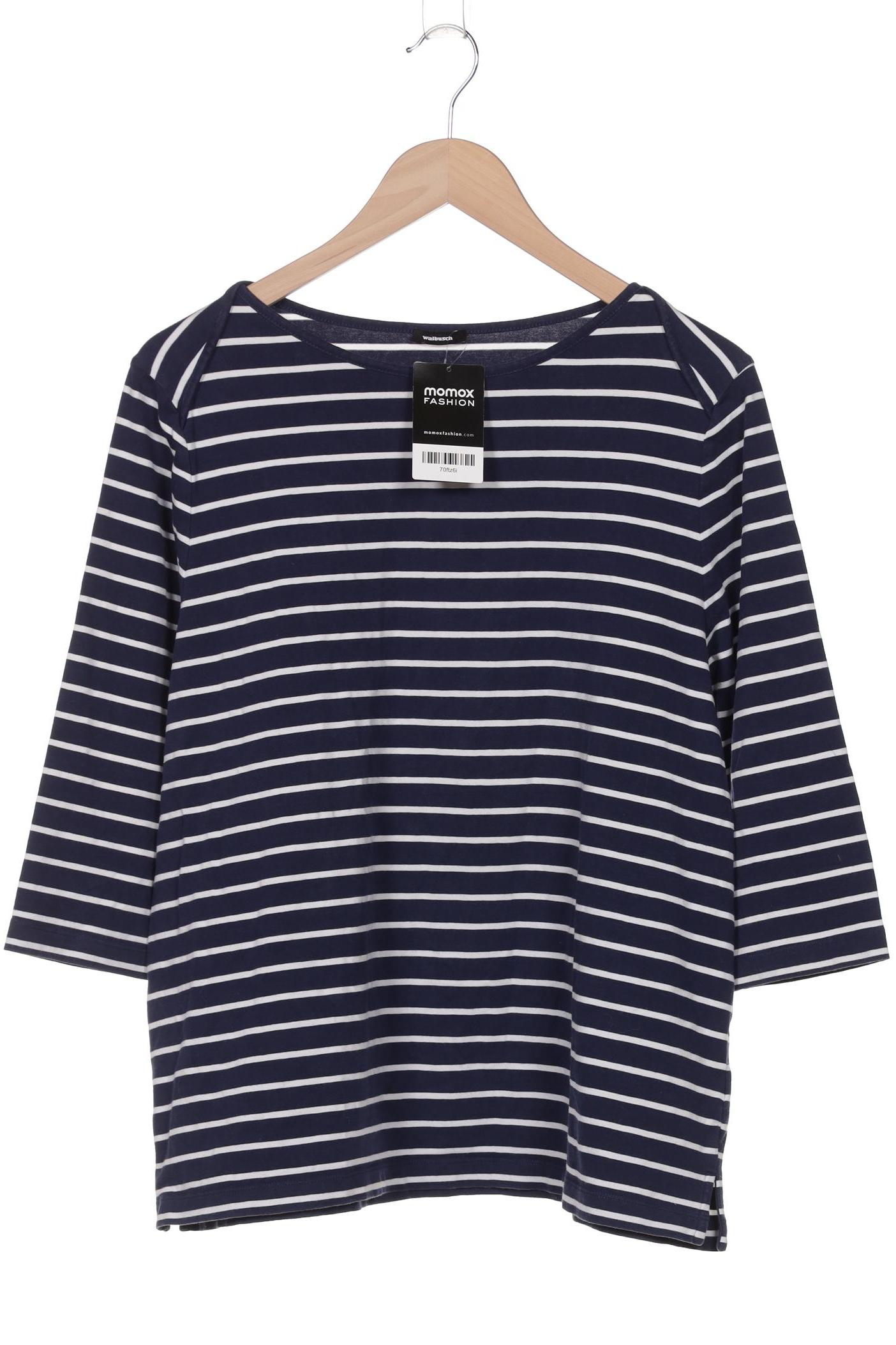 

Walbusch Damen Langarmshirt, marineblau, Gr. 48