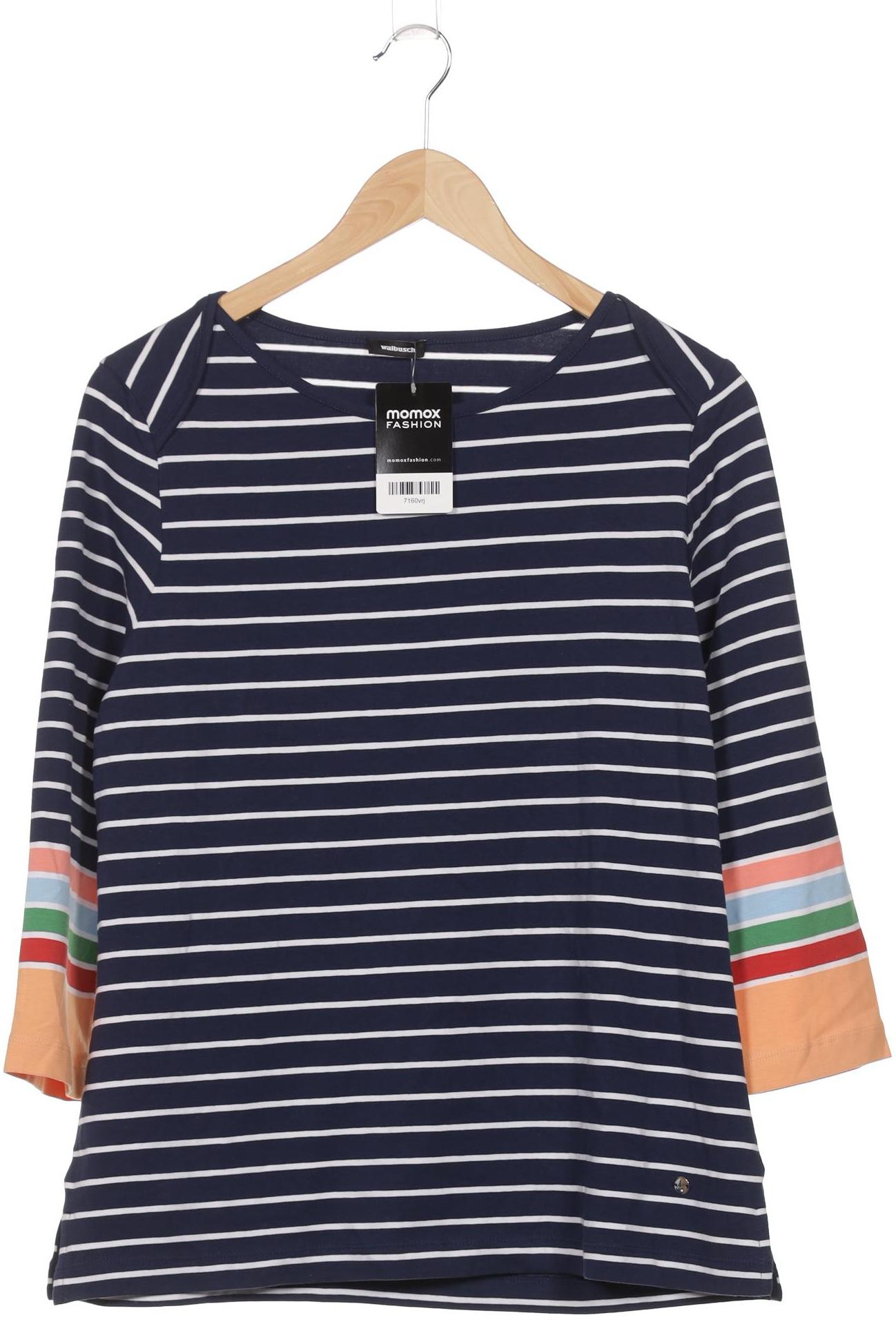 

Walbusch Damen Langarmshirt, marineblau, Gr. 42
