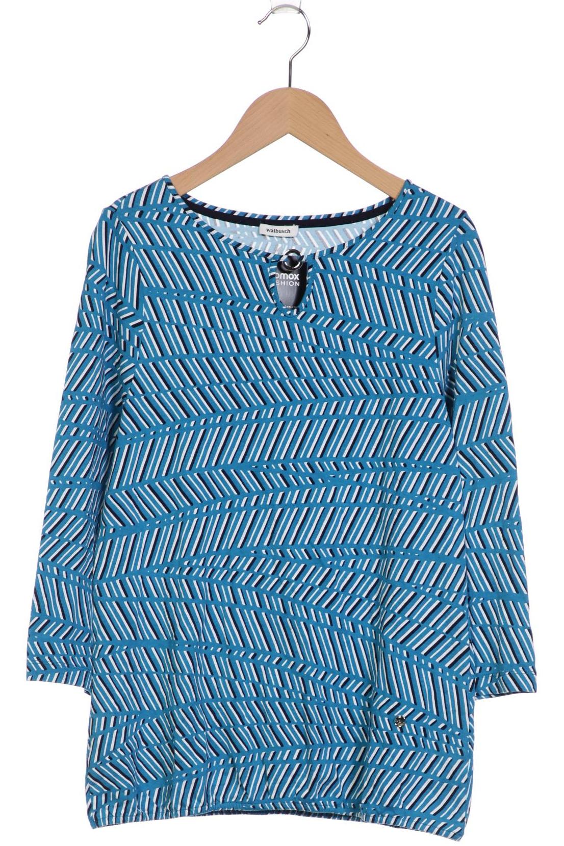 

Walbusch Damen Langarmshirt, blau, Gr. 36