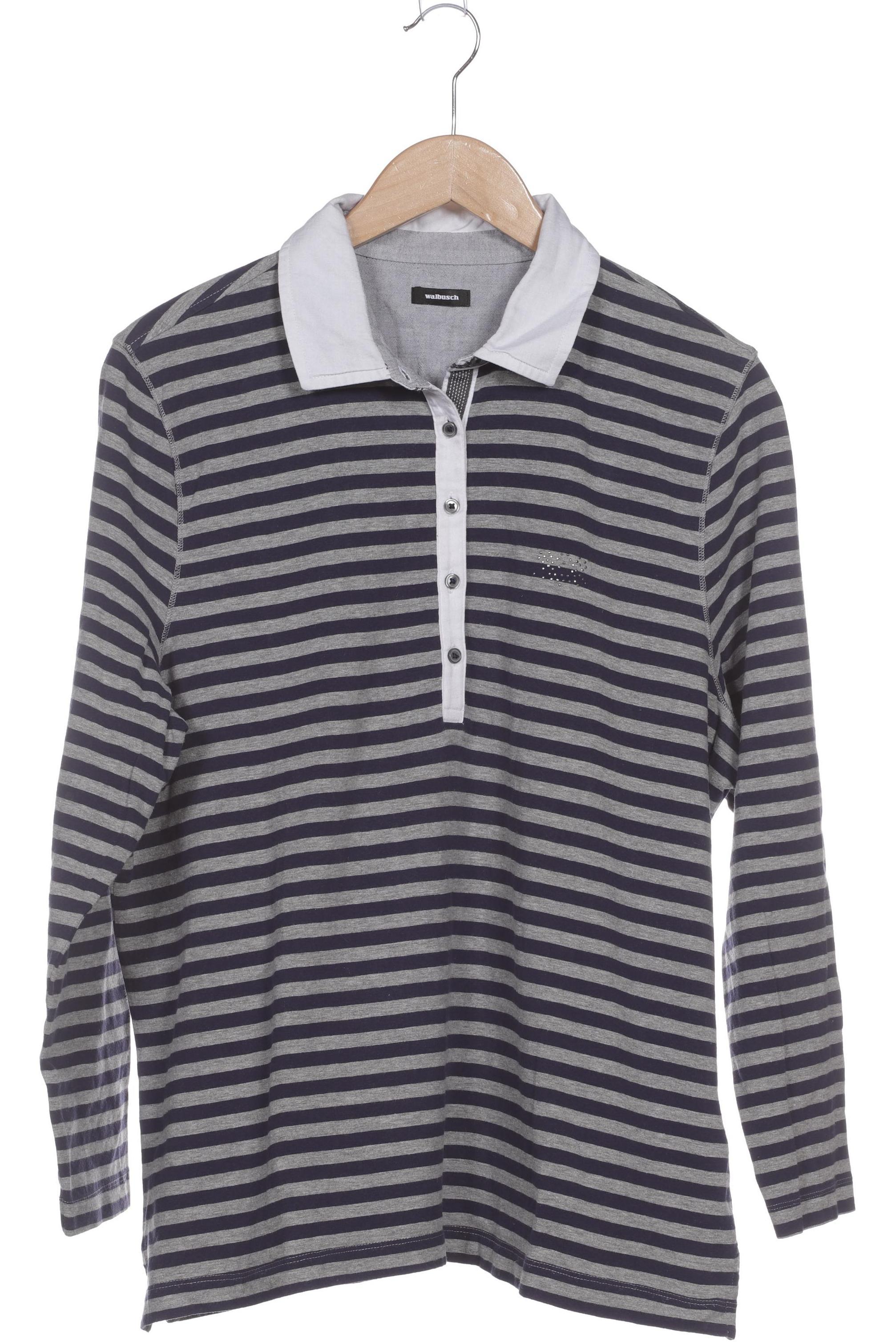 

Walbusch Damen Poloshirt, grau, Gr. 46