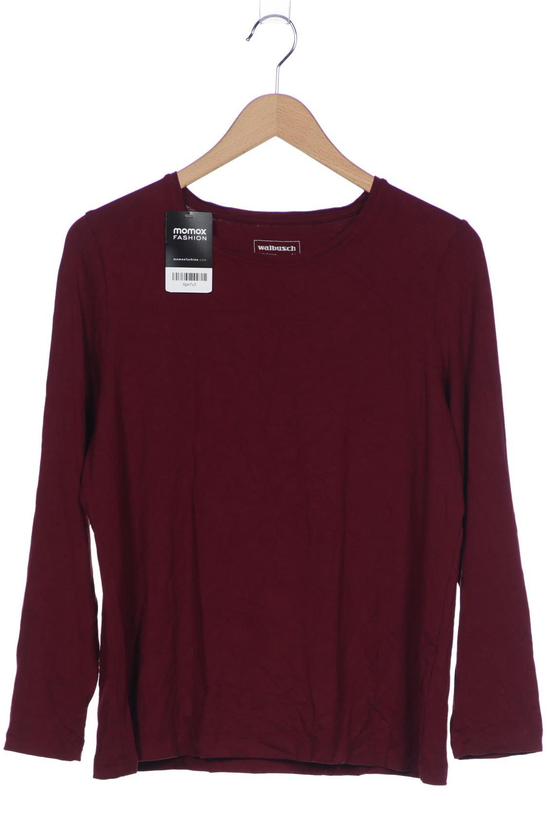 

Walbusch Damen Langarmshirt, bordeaux, Gr. 44