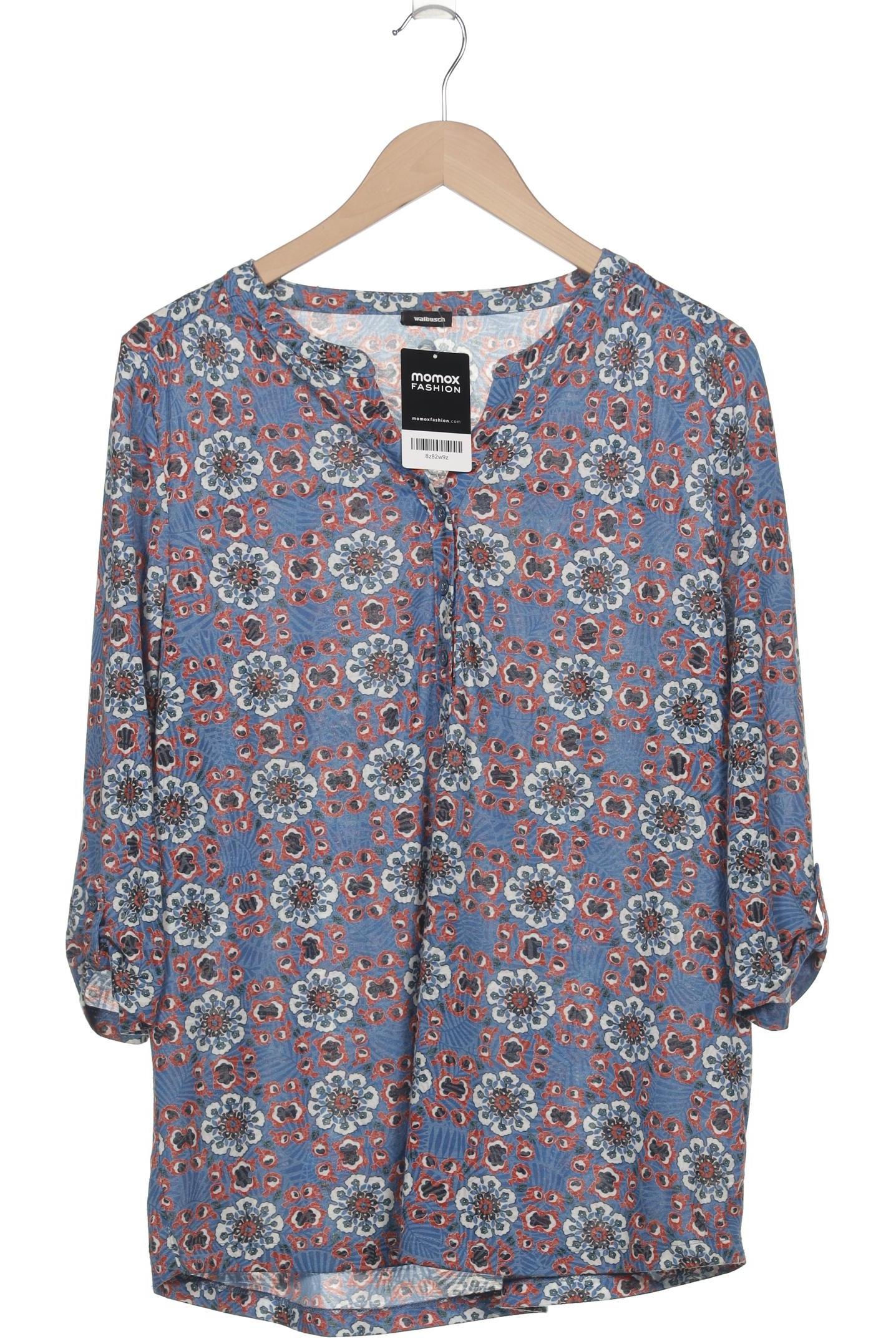 

Walbusch Damen Langarmshirt, blau, Gr. 48