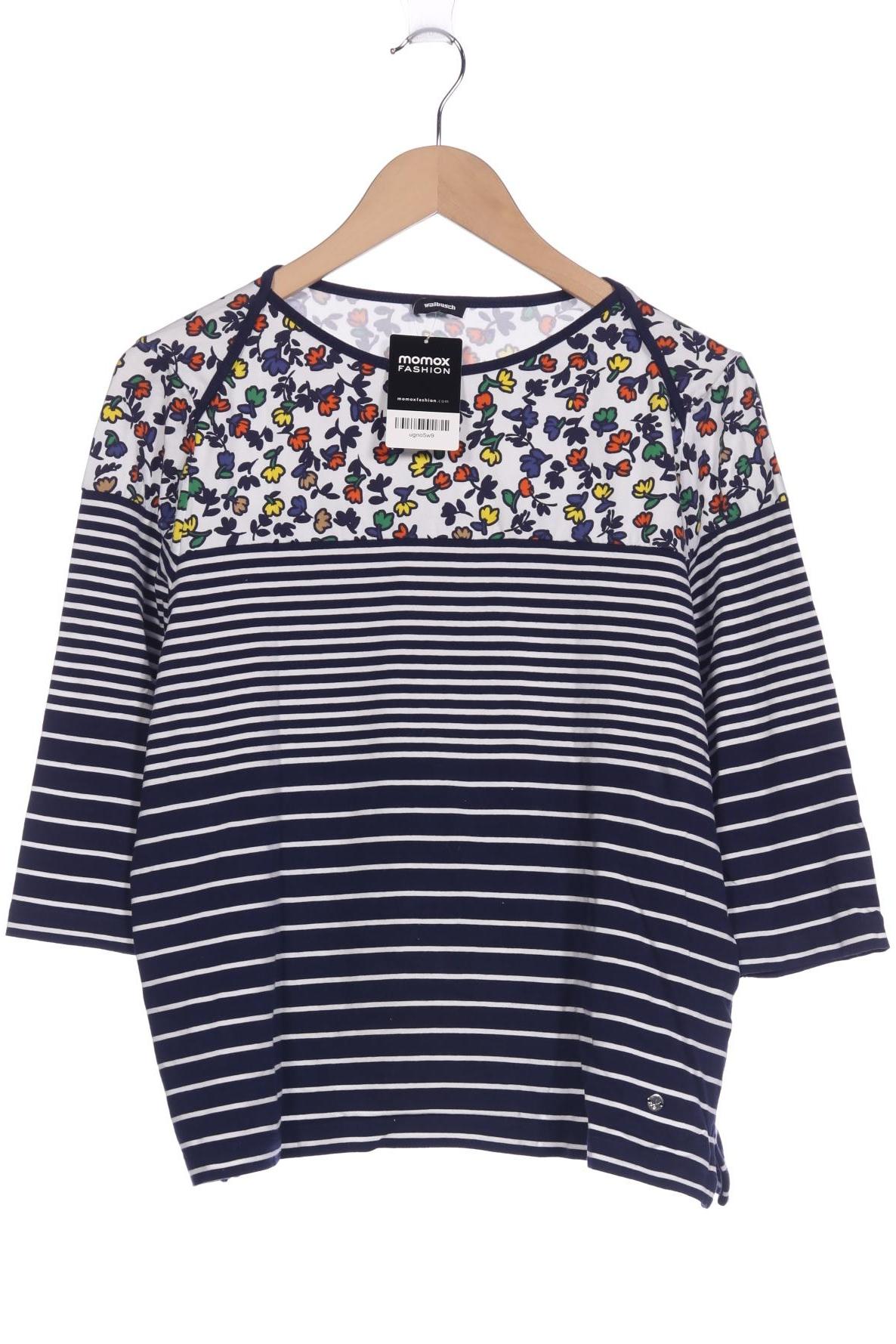 

Walbusch Damen Langarmshirt, marineblau, Gr. 46