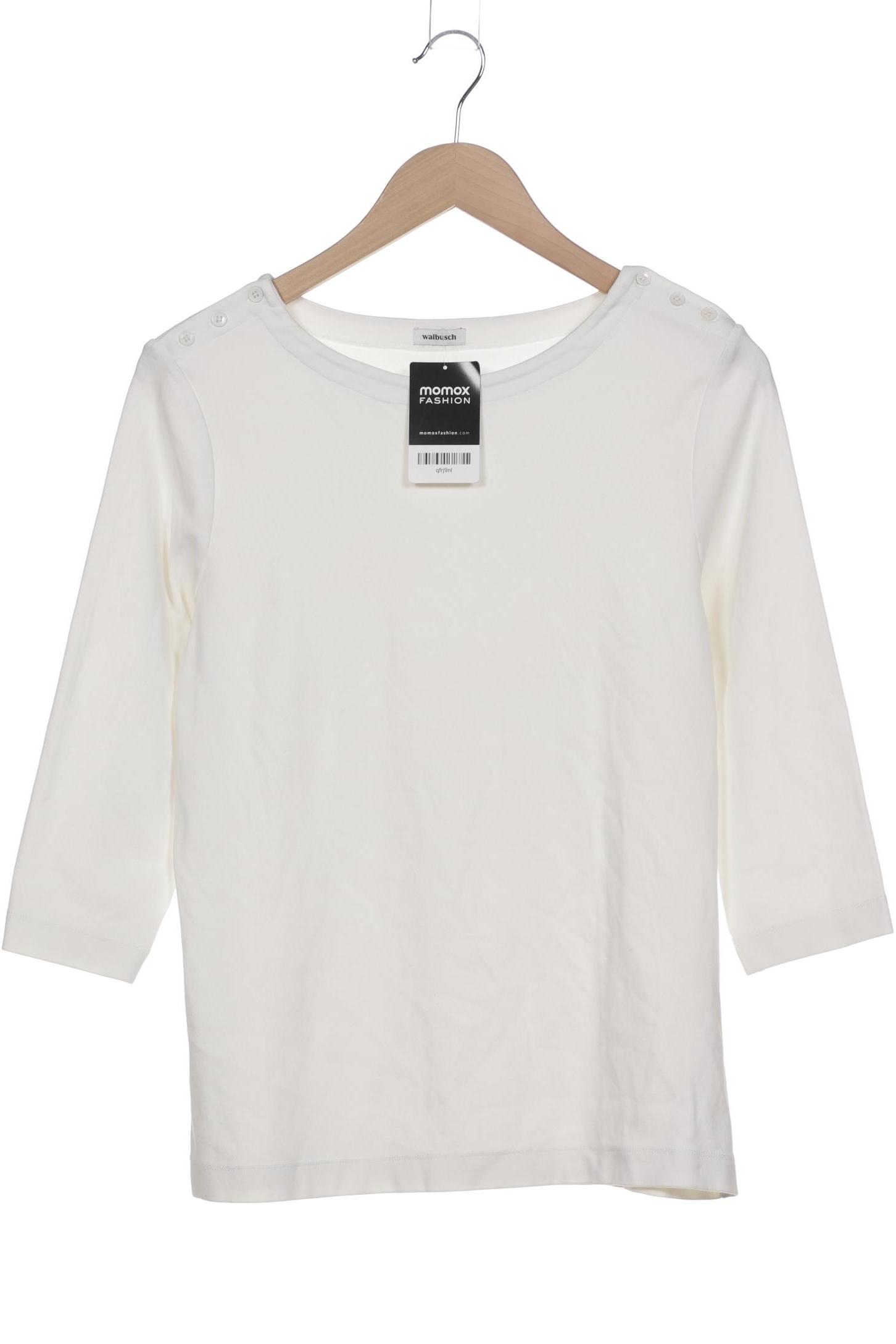 

Walbusch Damen Langarmshirt, weiß, Gr. 42