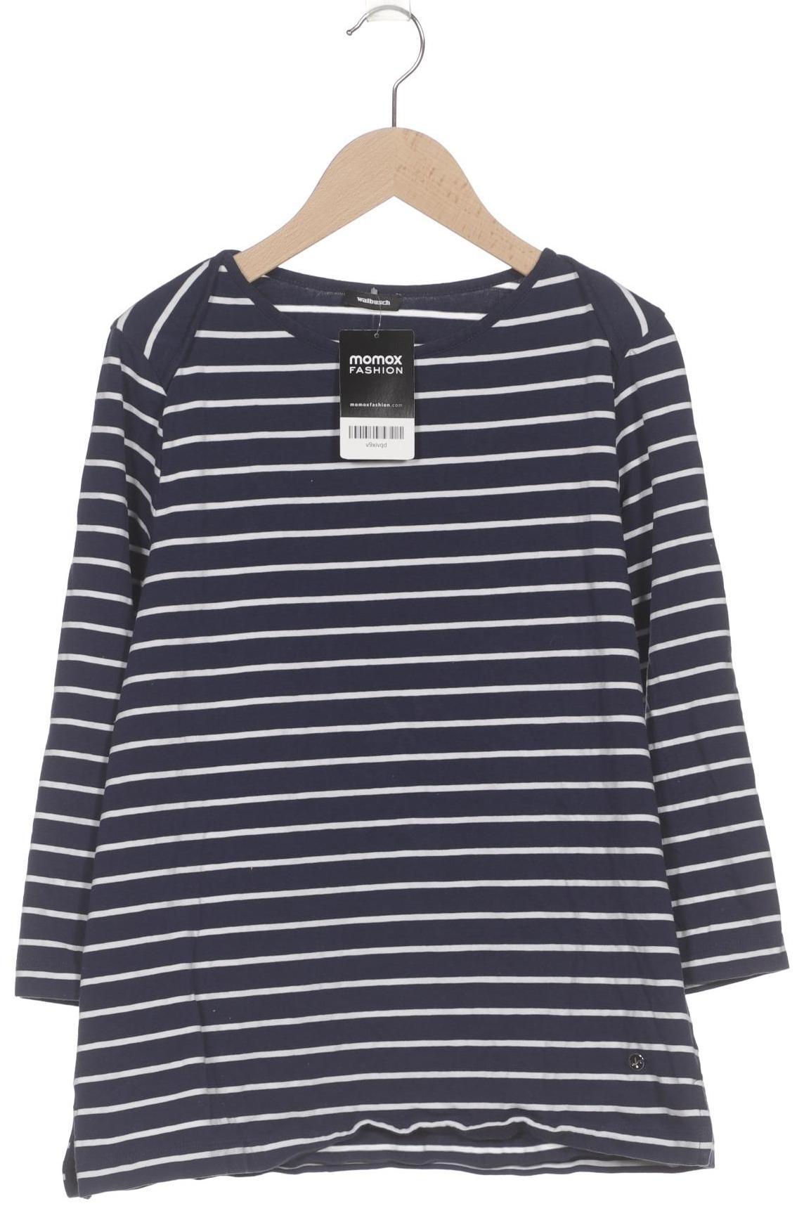 

Walbusch Damen Langarmshirt, marineblau, Gr. 40