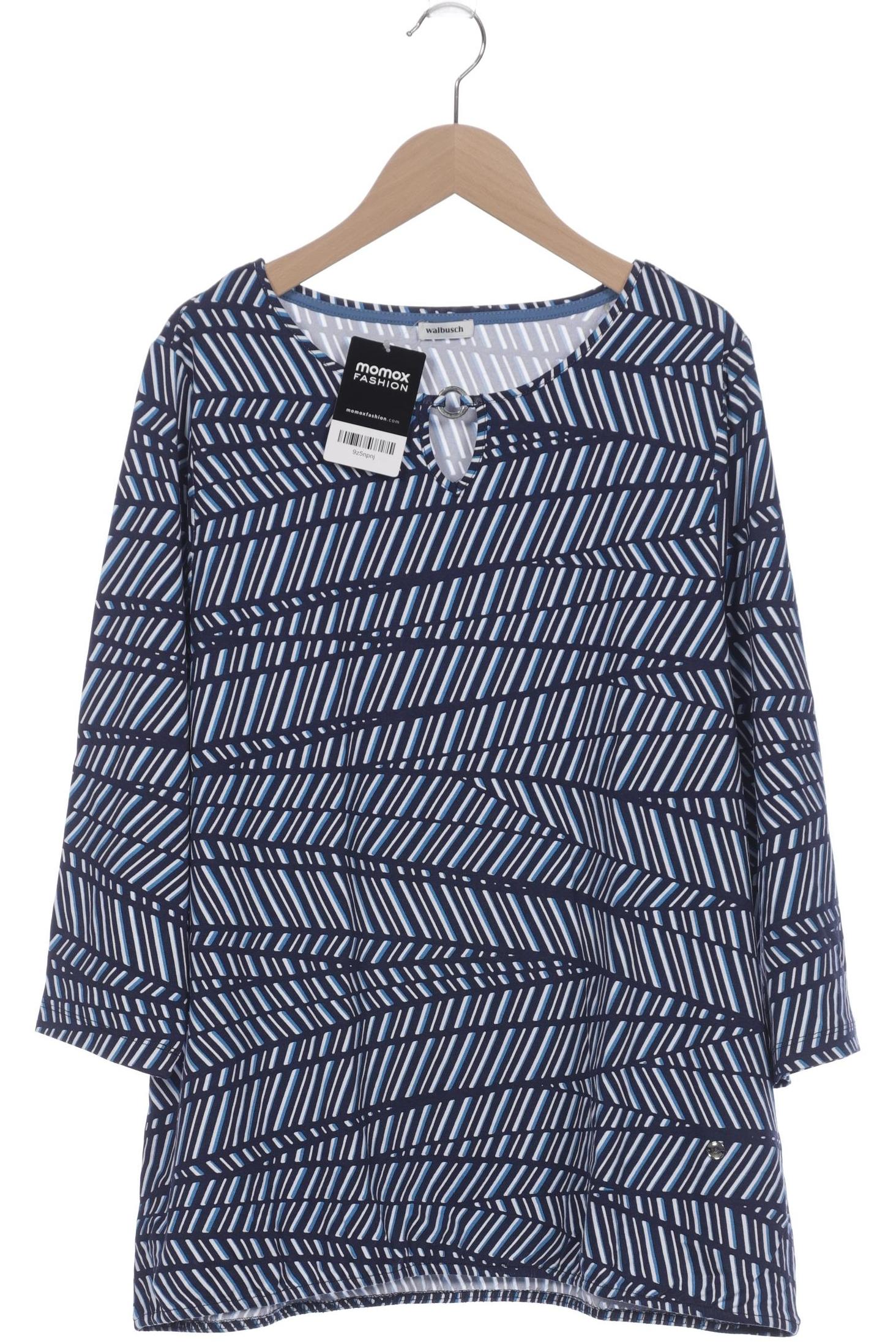 

Walbusch Damen Langarmshirt, marineblau, Gr. 44