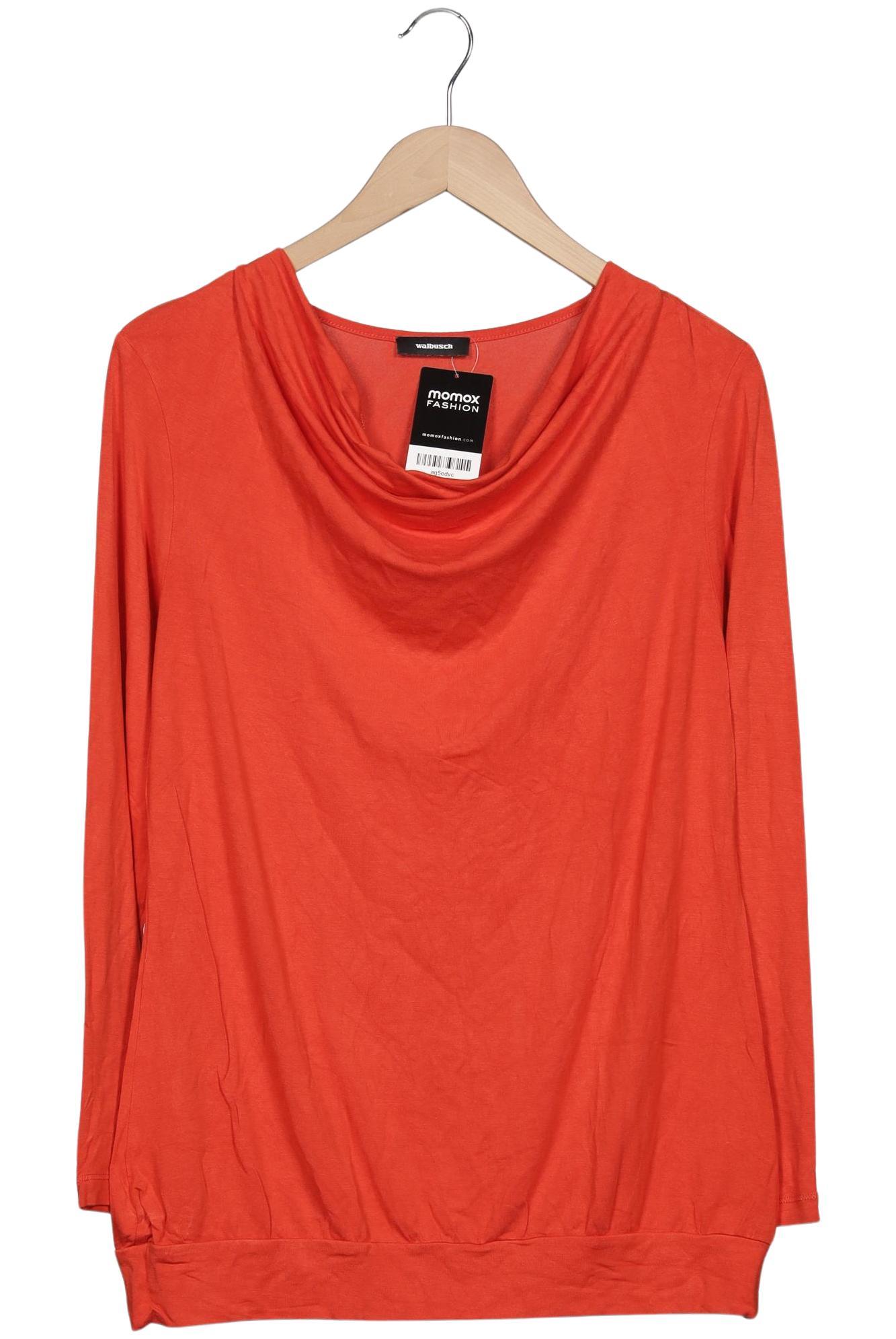 

Walbusch Damen Langarmshirt, orange, Gr. 40