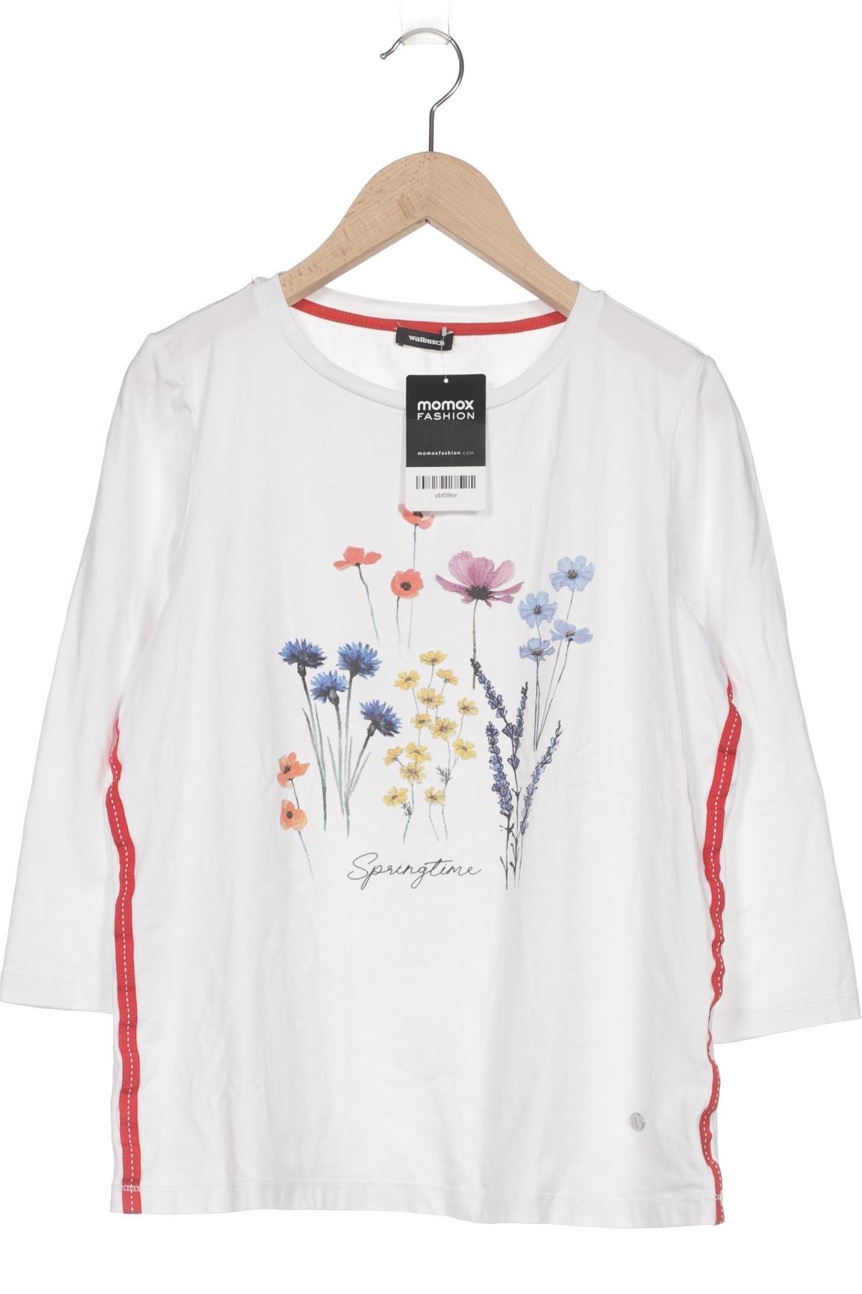 

Walbusch Damen Langarmshirt, weiß, Gr. 38