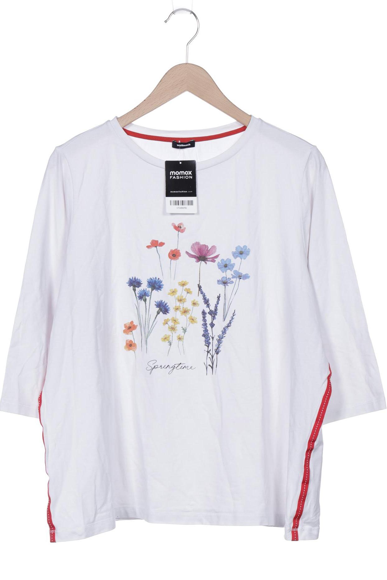 

Walbusch Damen Langarmshirt, weiß, Gr. 50