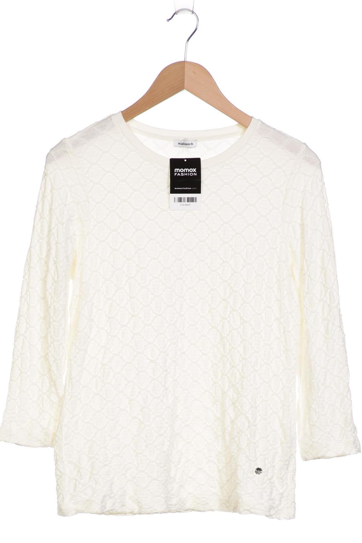 

Walbusch Damen Langarmshirt, weiß, Gr. 38