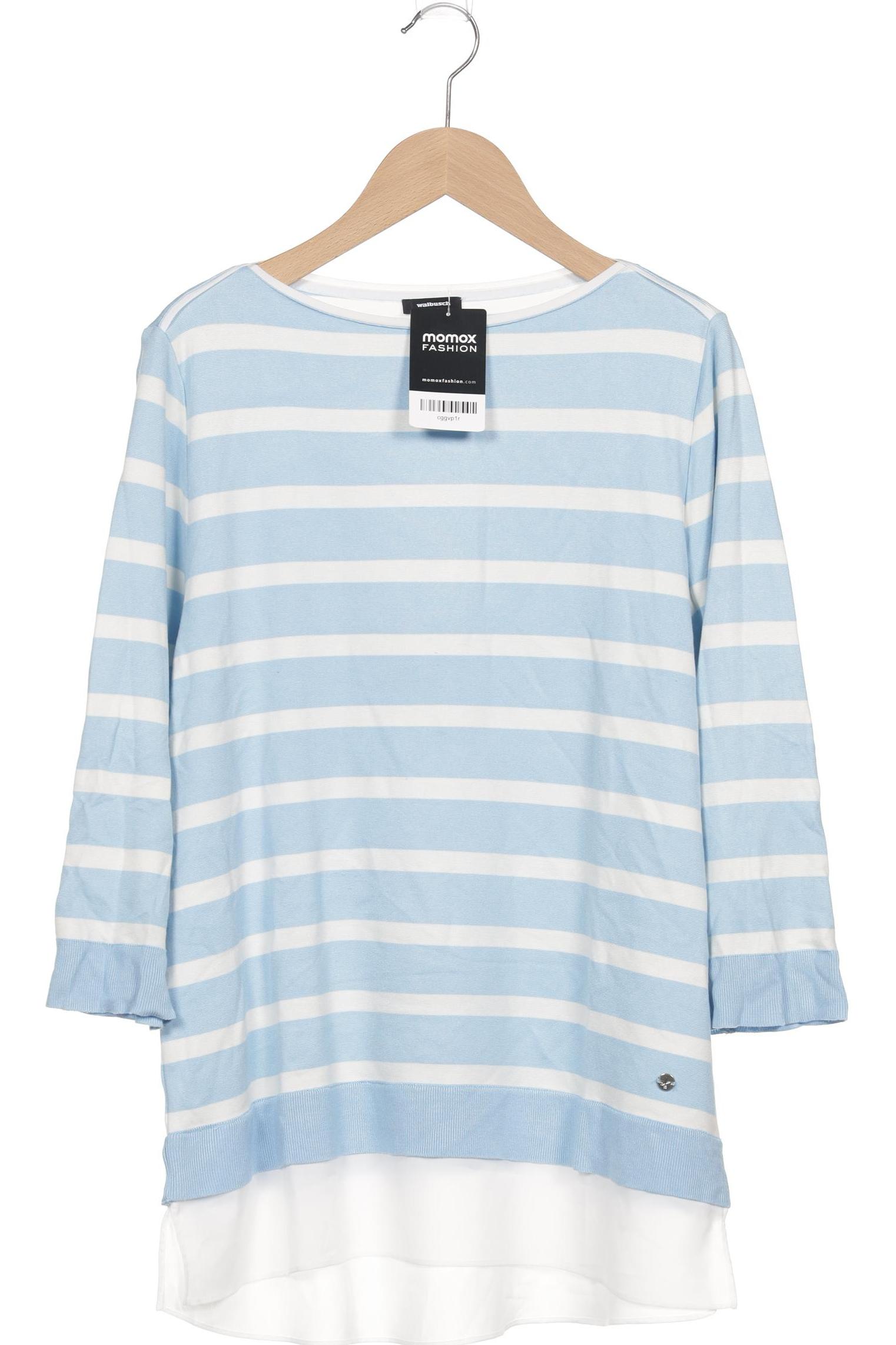 

Walbusch Damen Langarmshirt, hellblau, Gr. 42