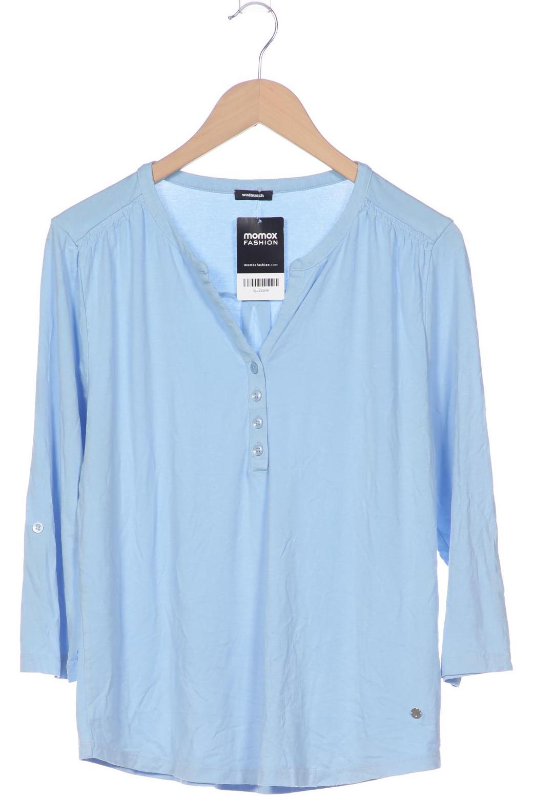 

Walbusch Damen Langarmshirt, hellblau, Gr. 42