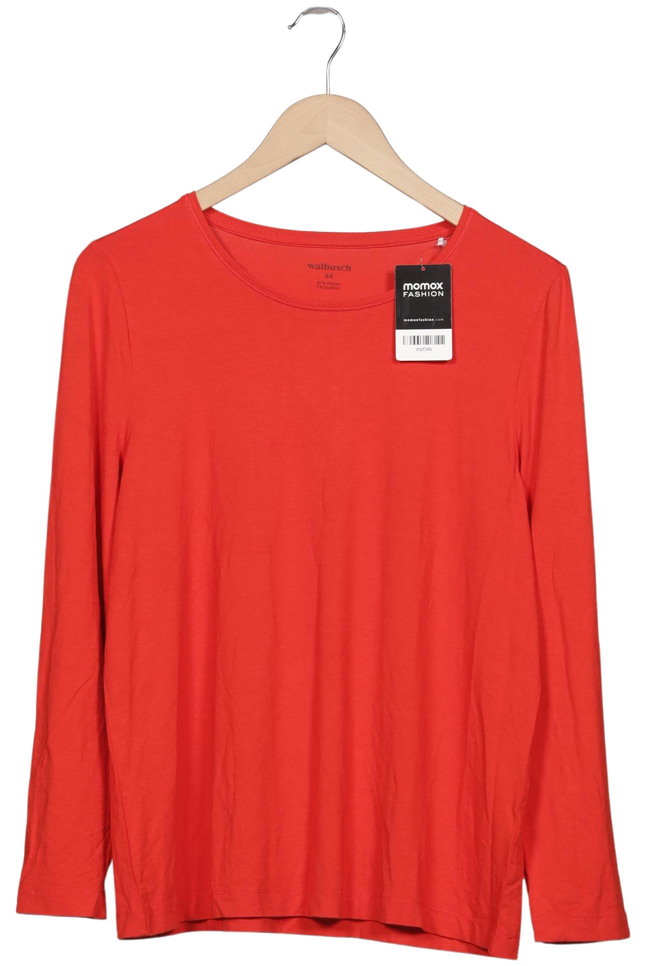

Walbusch Damen Langarmshirt, rot, Gr. 44