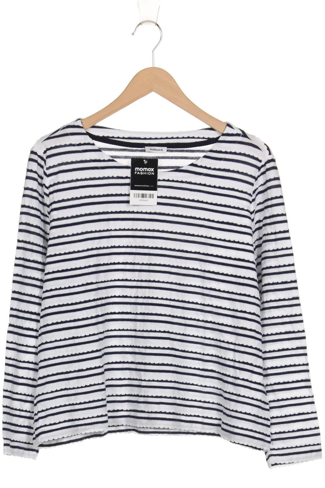 

Walbusch Damen Langarmshirt, weiß, Gr. 48