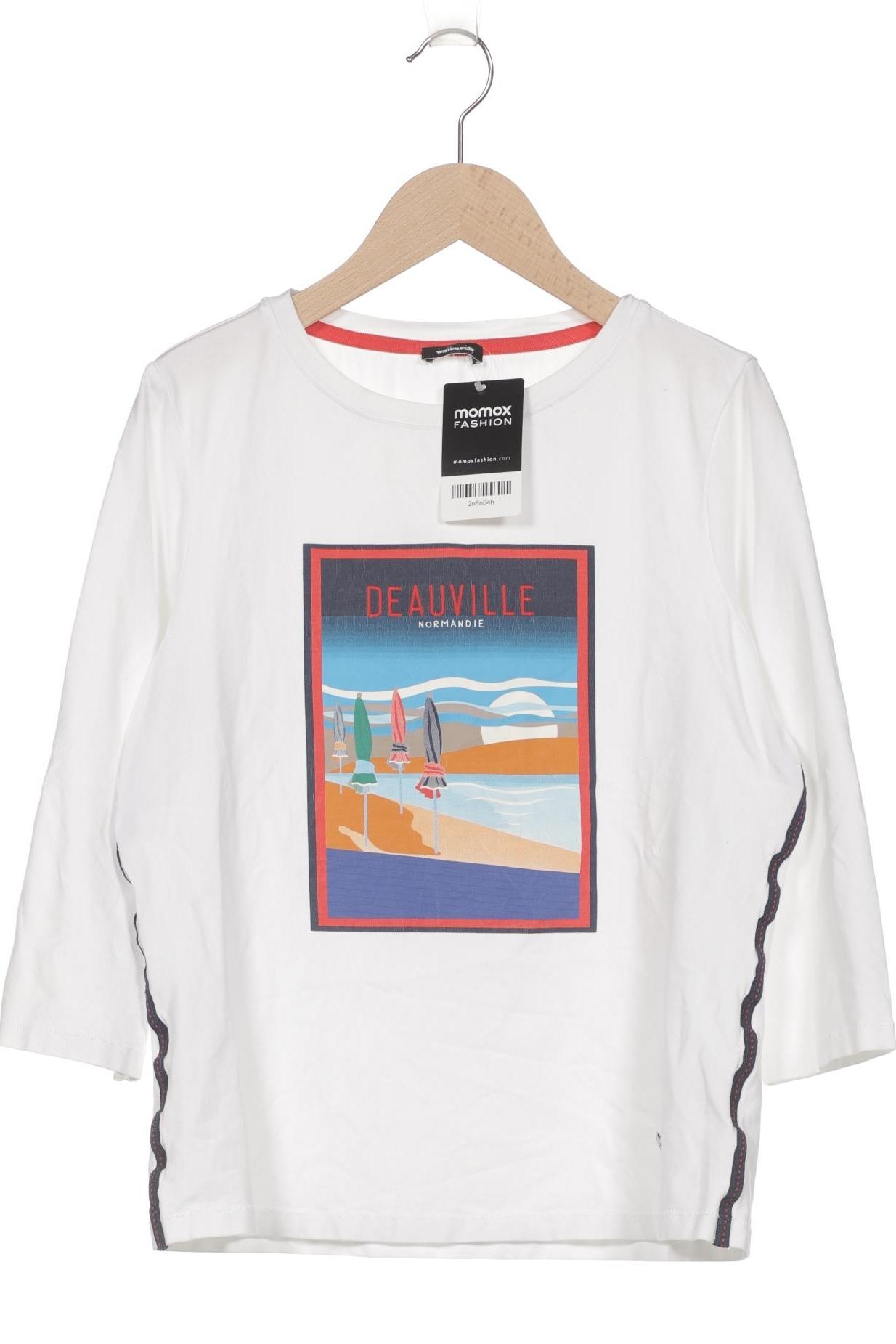 

Walbusch Damen Langarmshirt, weiß, Gr. 38