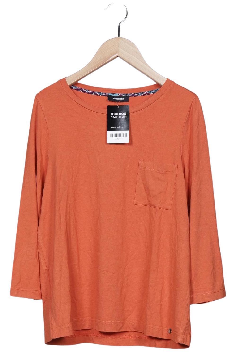 

Walbusch Damen Langarmshirt, orange, Gr. 42