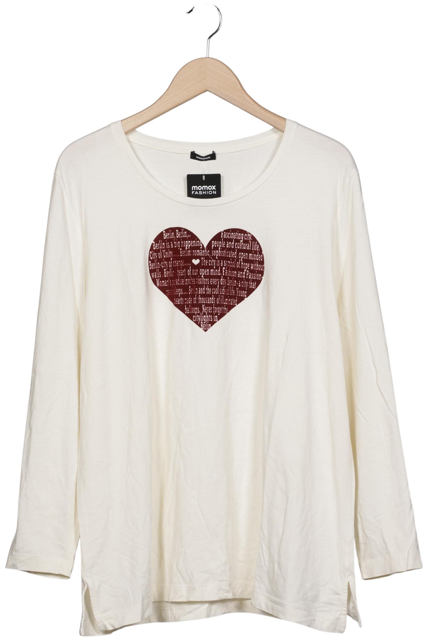 

Walbusch Damen Langarmshirt, cremeweiß, Gr. 48