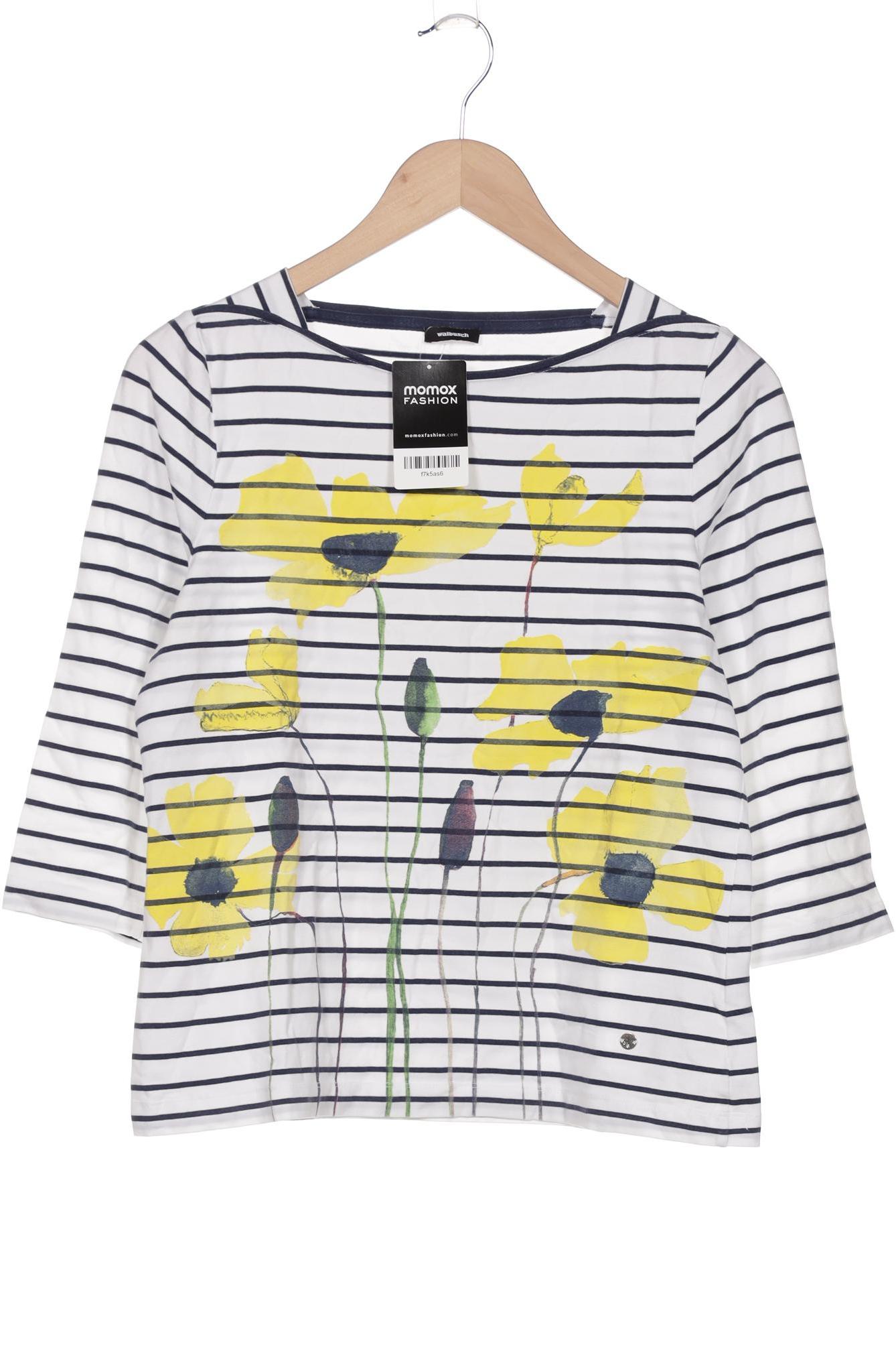 

Walbusch Damen Langarmshirt, weiß, Gr. 38
