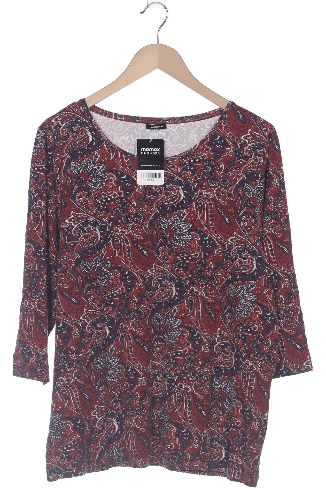 

Walbusch Damen Langarmshirt, bordeaux, Gr. 48