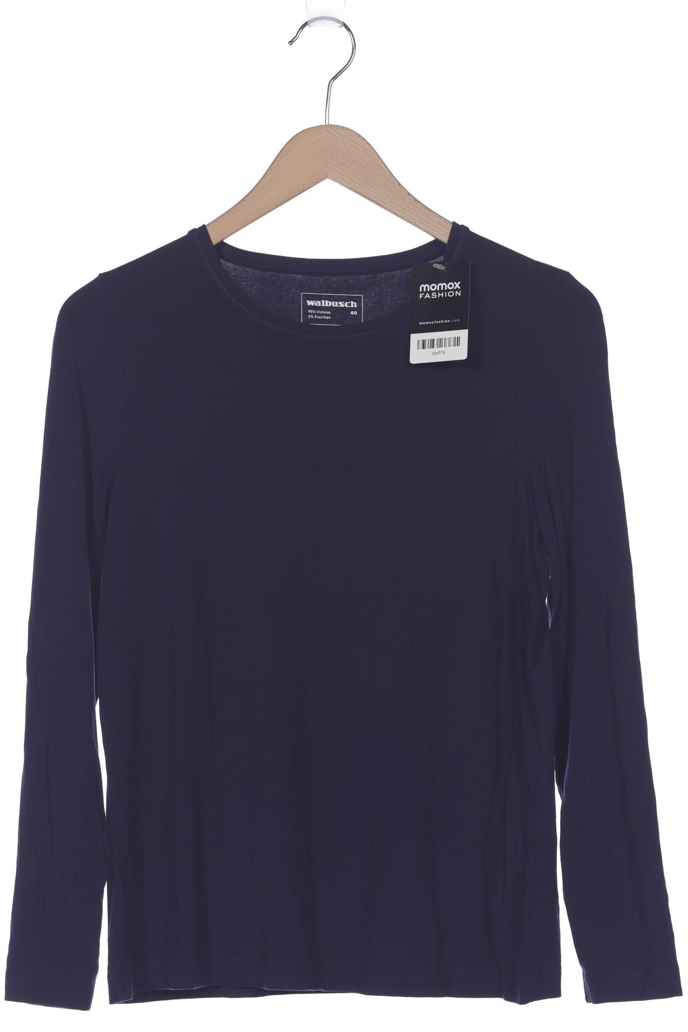

Walbusch Damen Langarmshirt, marineblau