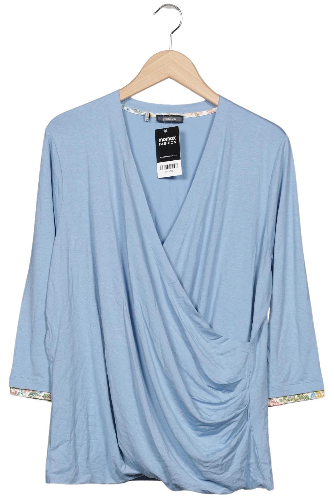 

Walbusch Damen Langarmshirt, hellblau, Gr. 46