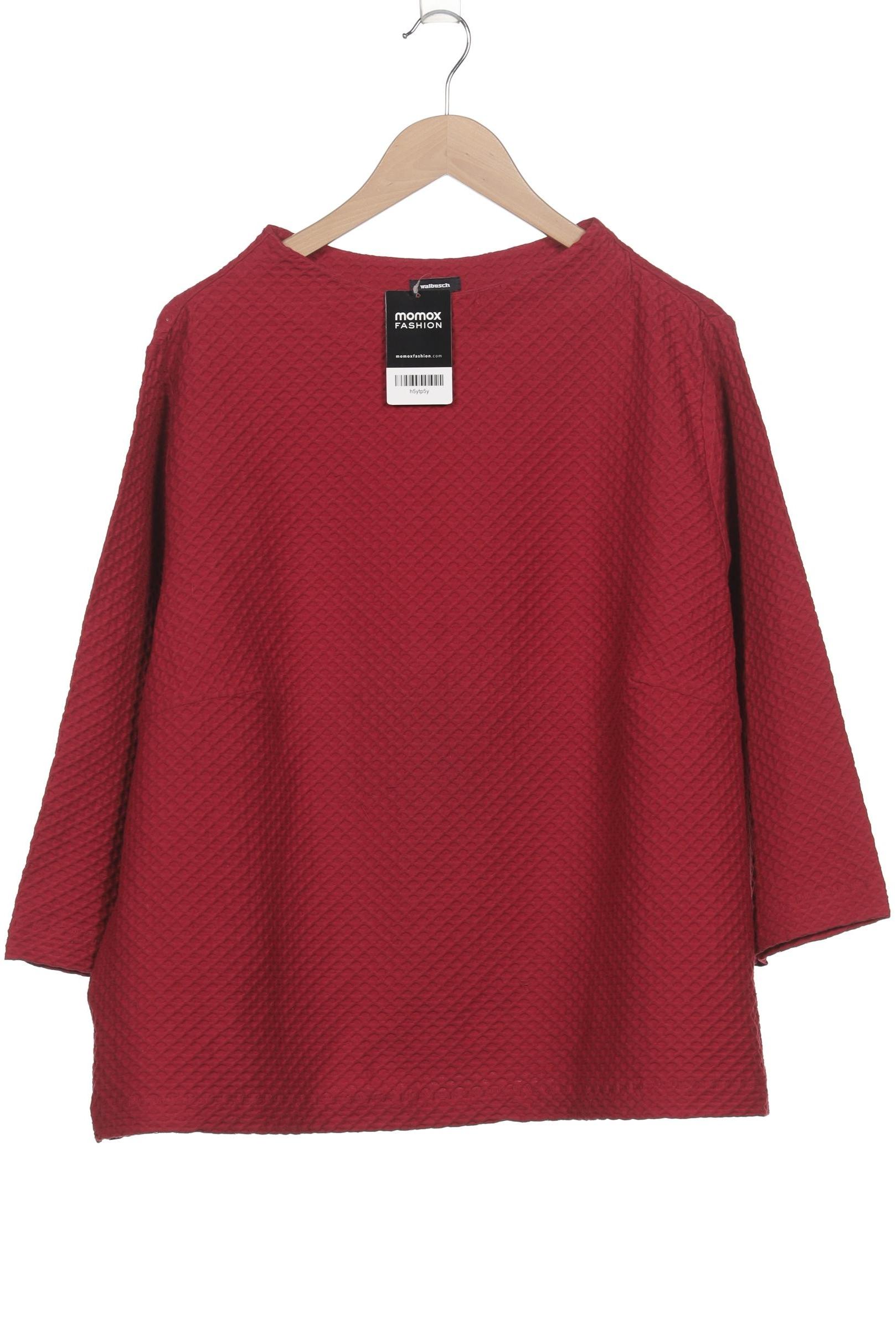 

Walbusch Damen Langarmshirt, bordeaux, Gr. 48