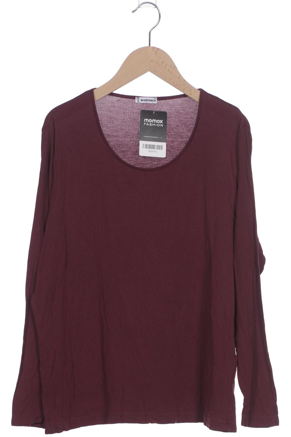 

Walbusch Damen Langarmshirt, bordeaux, Gr. 44