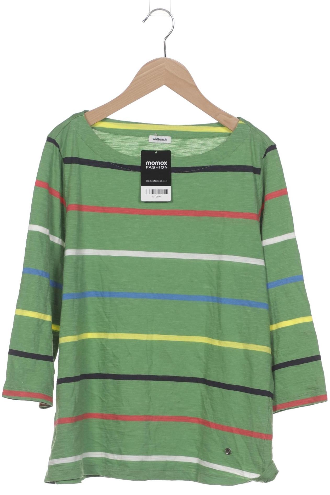 

Walbusch Damen Langarmshirt, grün, Gr. 42