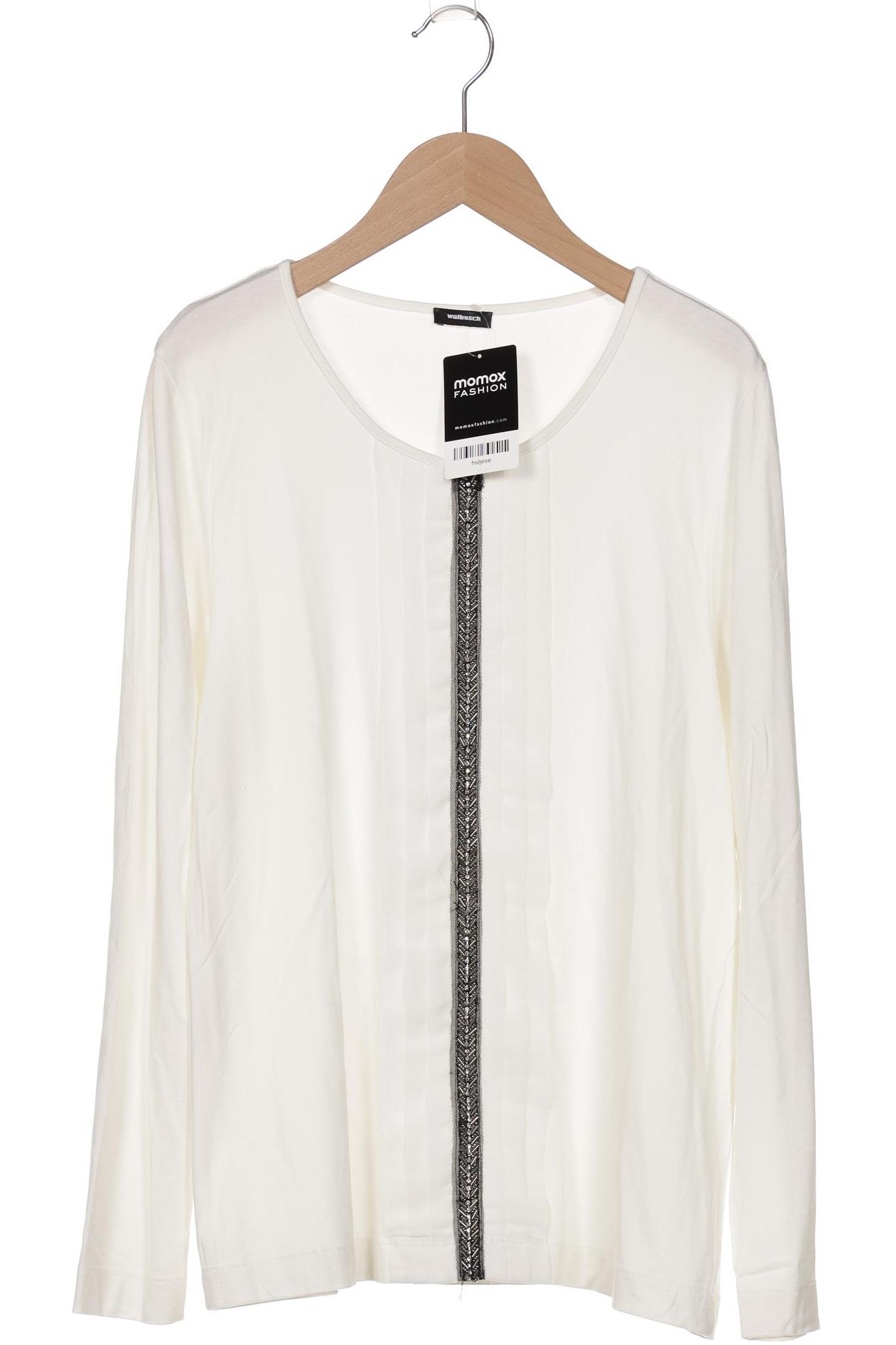 

Walbusch Damen Langarmshirt, weiß, Gr. 40