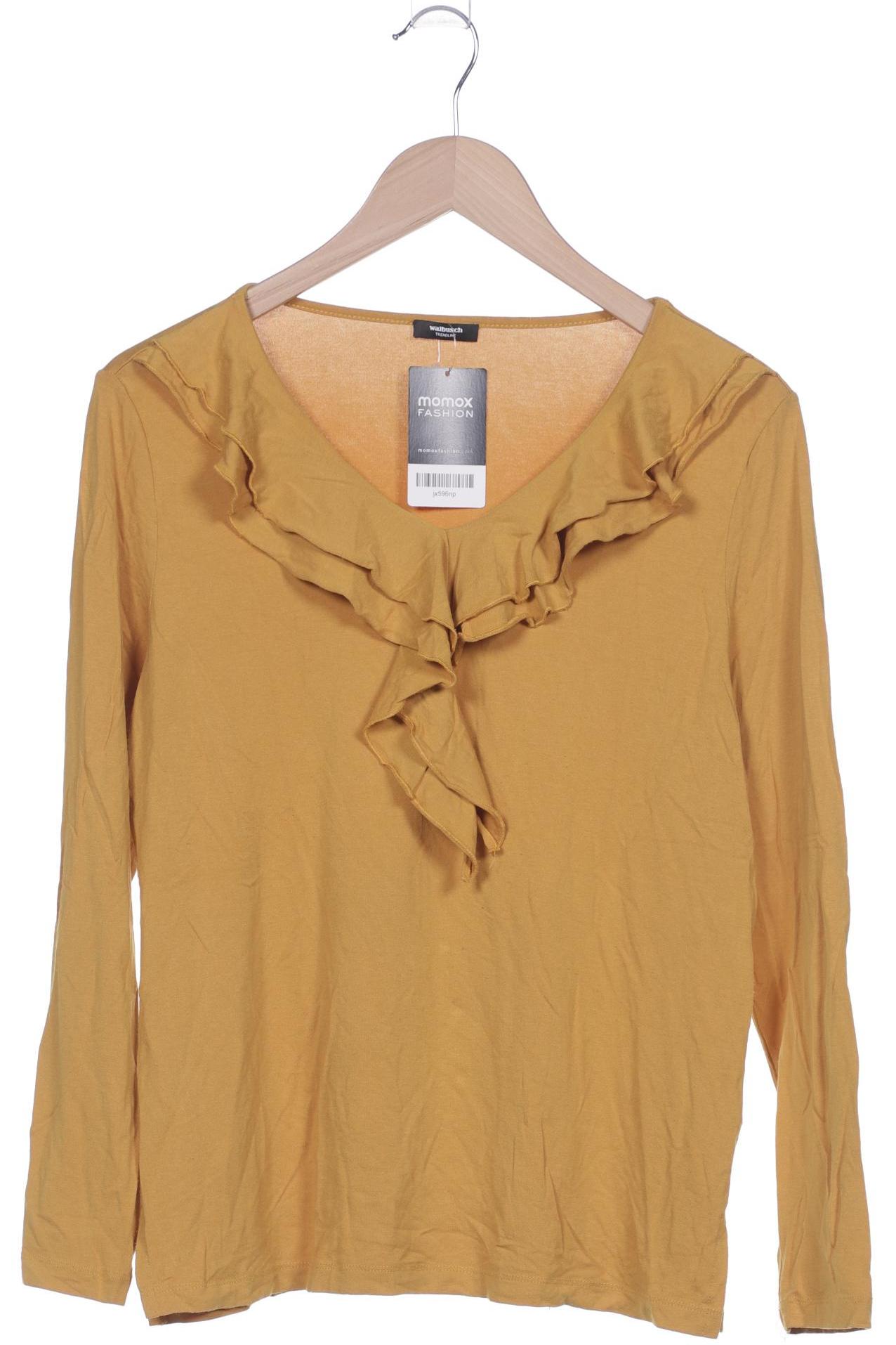 

Walbusch Damen Langarmshirt, gelb, Gr. 42