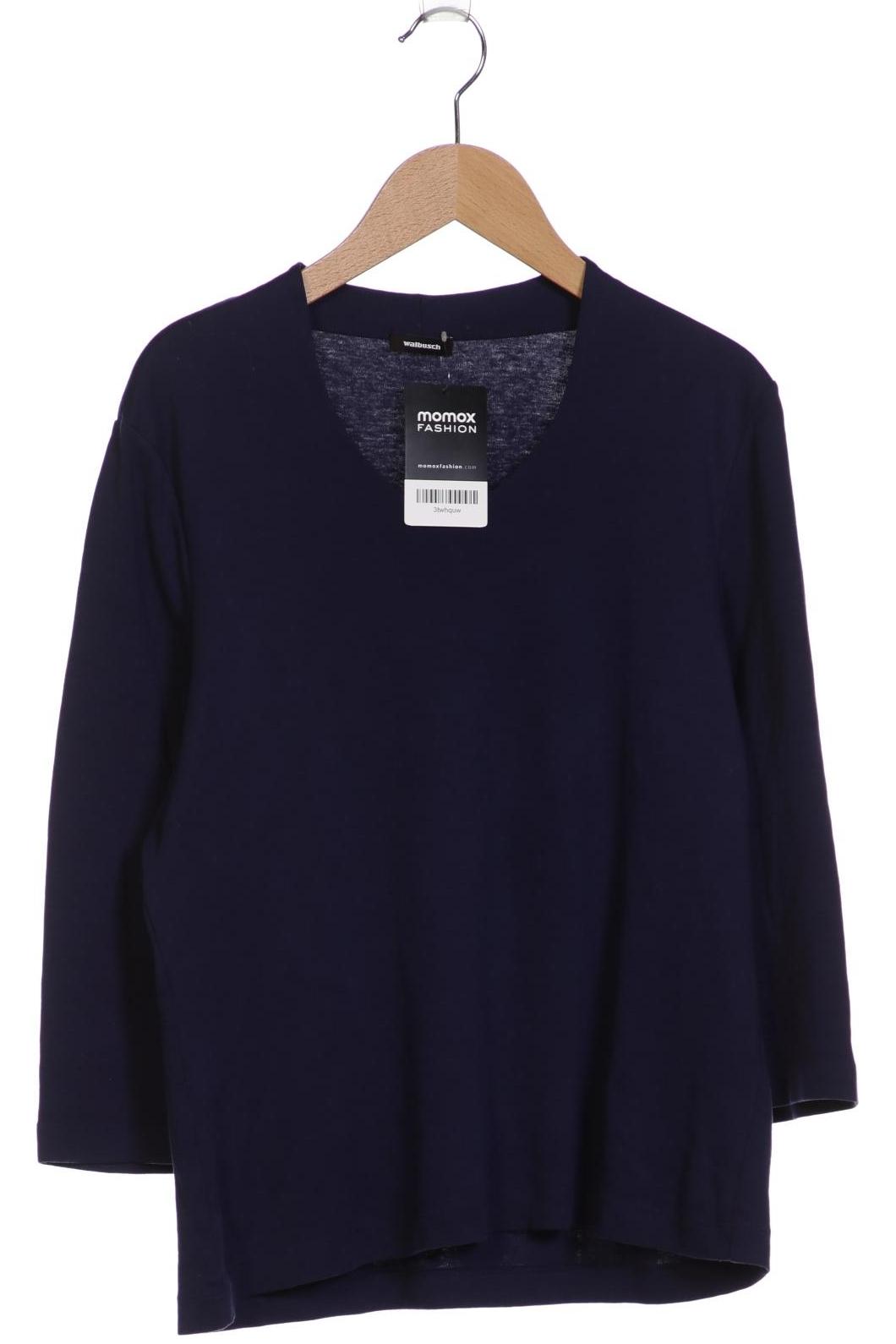 

Walbusch Damen Langarmshirt, marineblau, Gr. 40