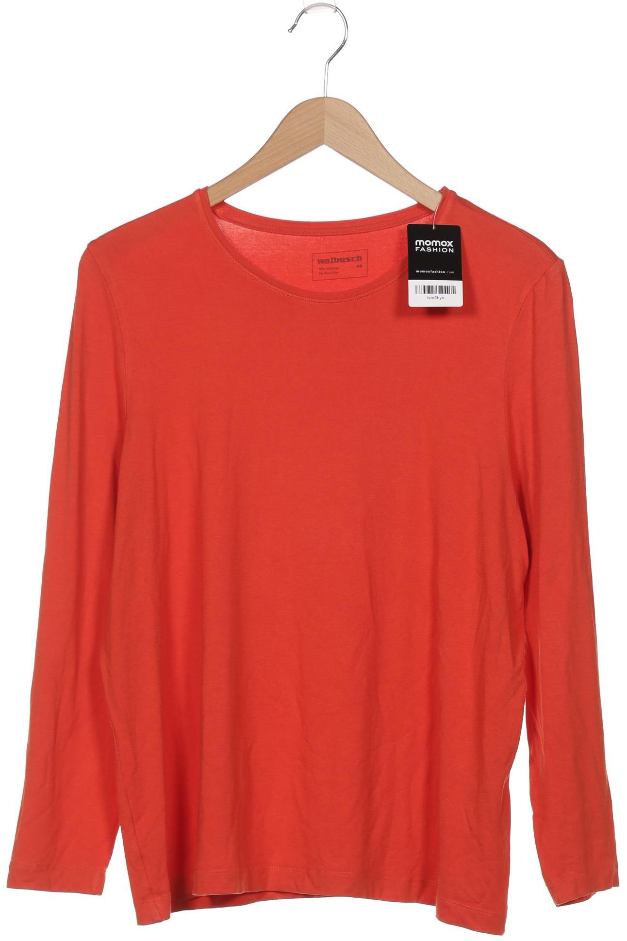 

Walbusch Damen Langarmshirt, orange, Gr. 46