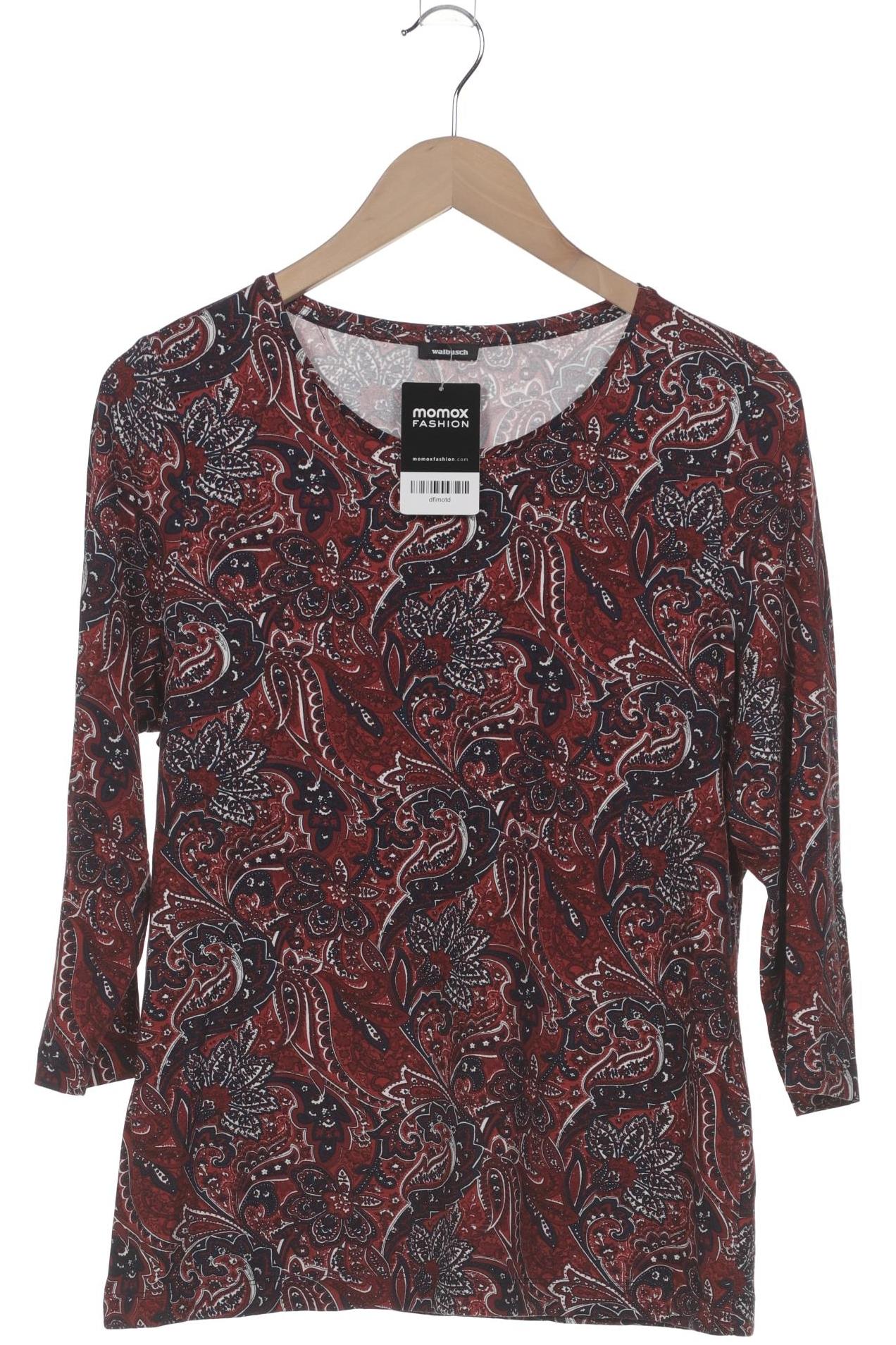 

Walbusch Damen Langarmshirt, bordeaux, Gr. 42