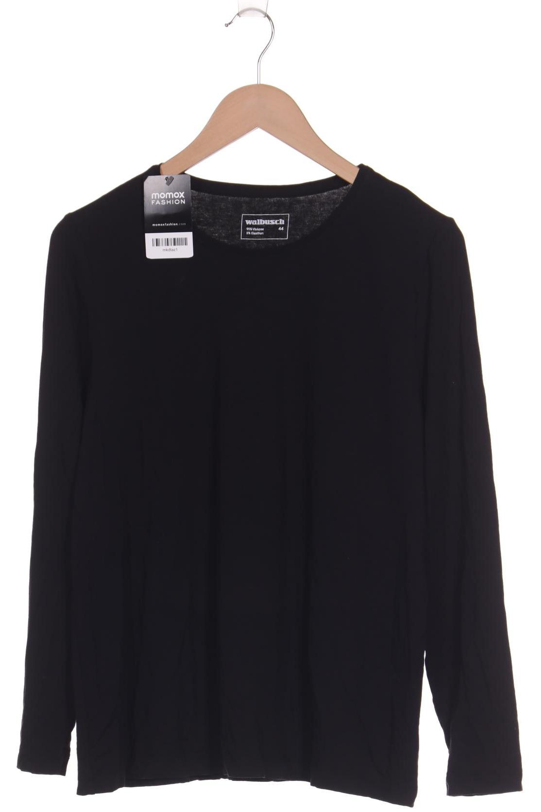 

Walbusch Damen Langarmshirt, schwarz, Gr. 44