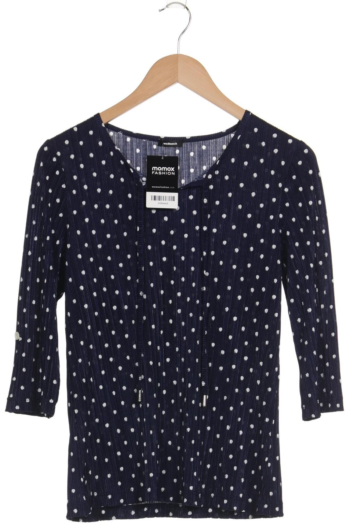 

Walbusch Damen Langarmshirt, marineblau, Gr. 36