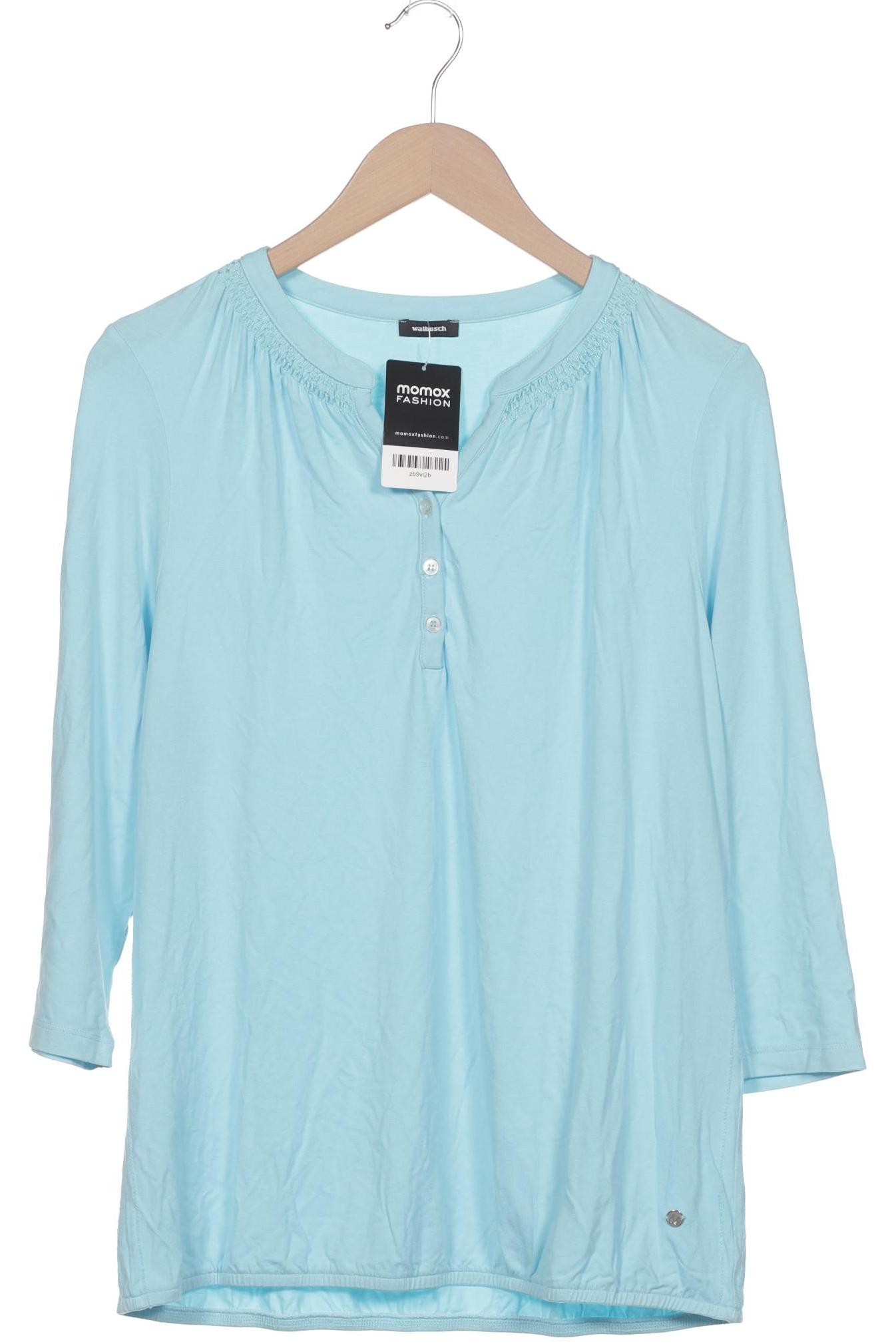 

Walbusch Damen Langarmshirt, blau, Gr. 44
