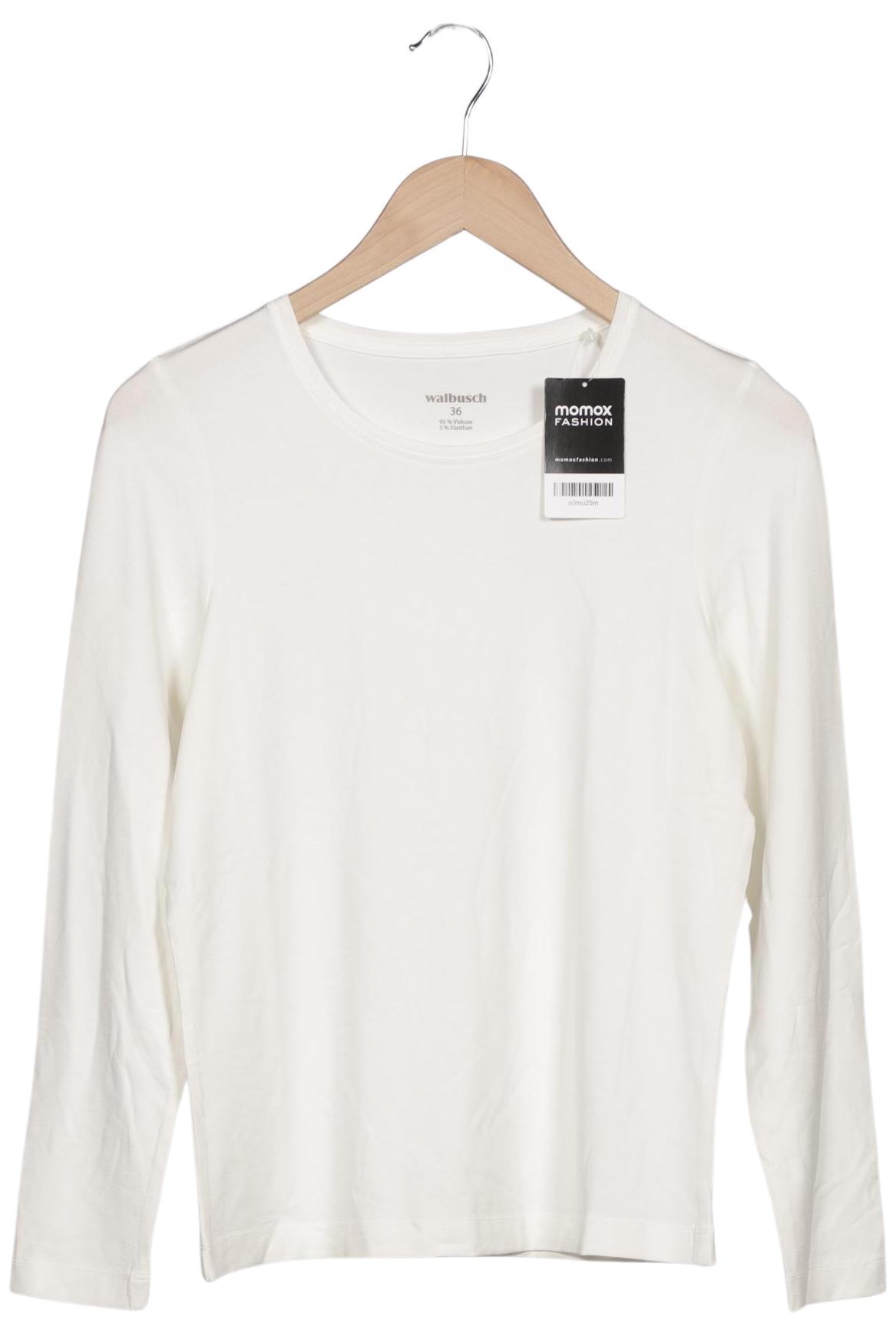 

Walbusch Damen Langarmshirt, cremeweiß, Gr. 36
