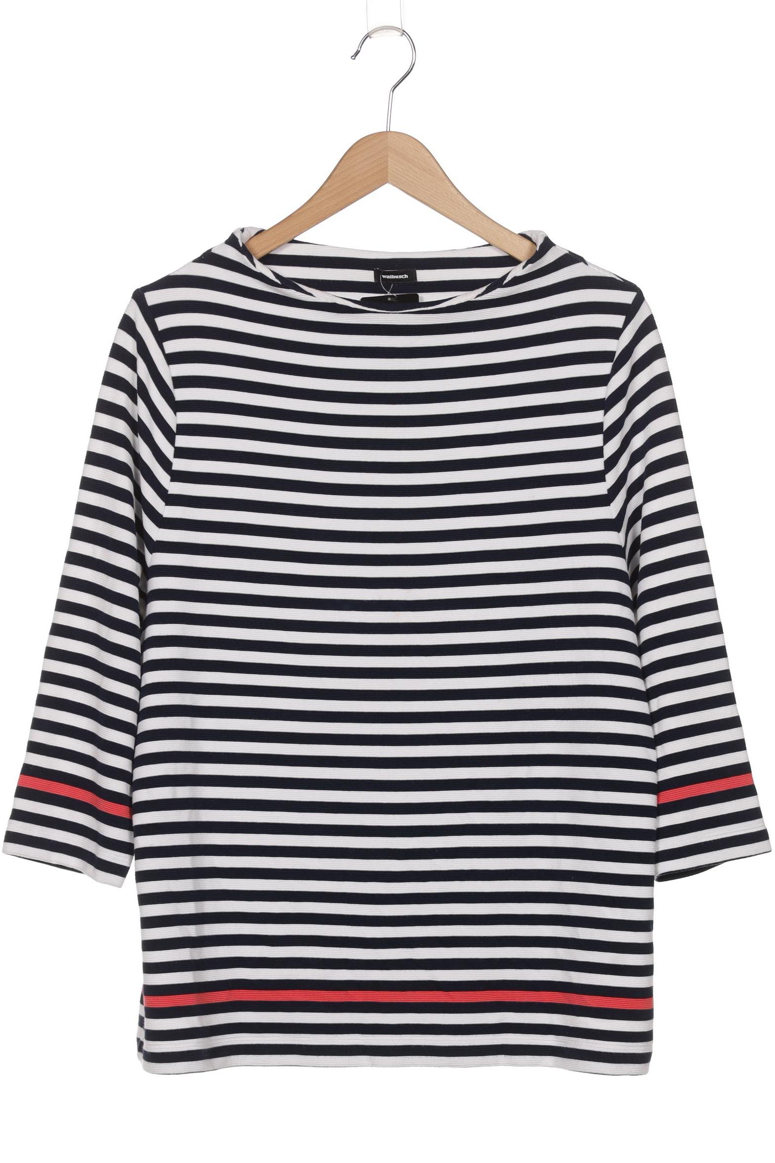 

Walbusch Damen Langarmshirt, marineblau, Gr. 46