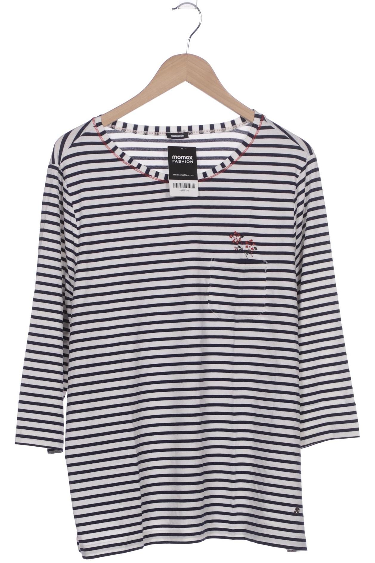 

Walbusch Damen Langarmshirt, weiß, Gr. 48