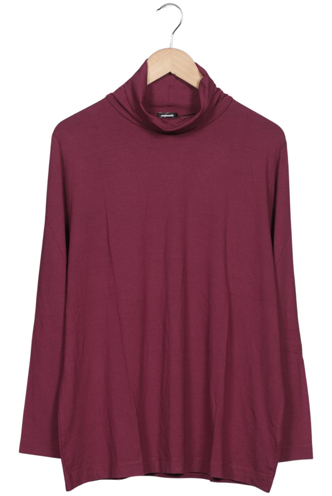 

Walbusch Damen Langarmshirt, bordeaux, Gr. 48